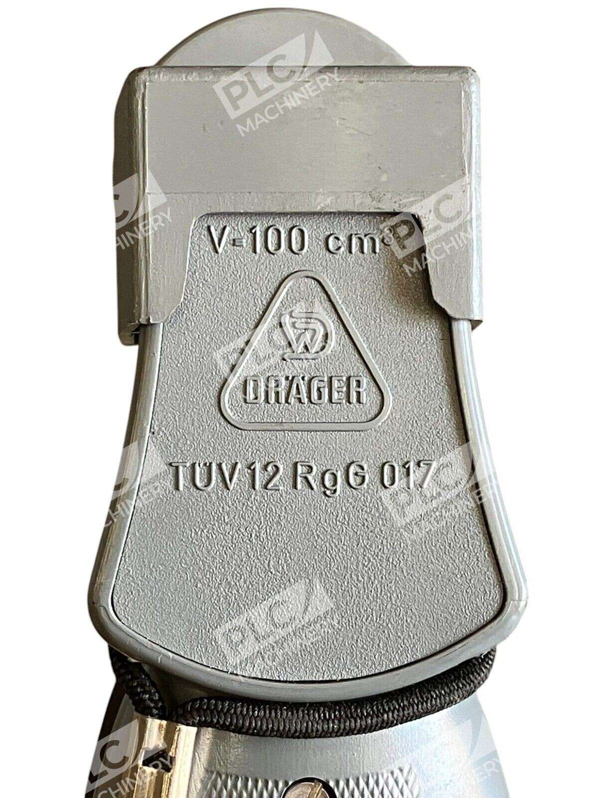 Drager 67 26124 Handheld Grey Rubber Gas Detection Tube Pump TUV12RgG017 - Image 3