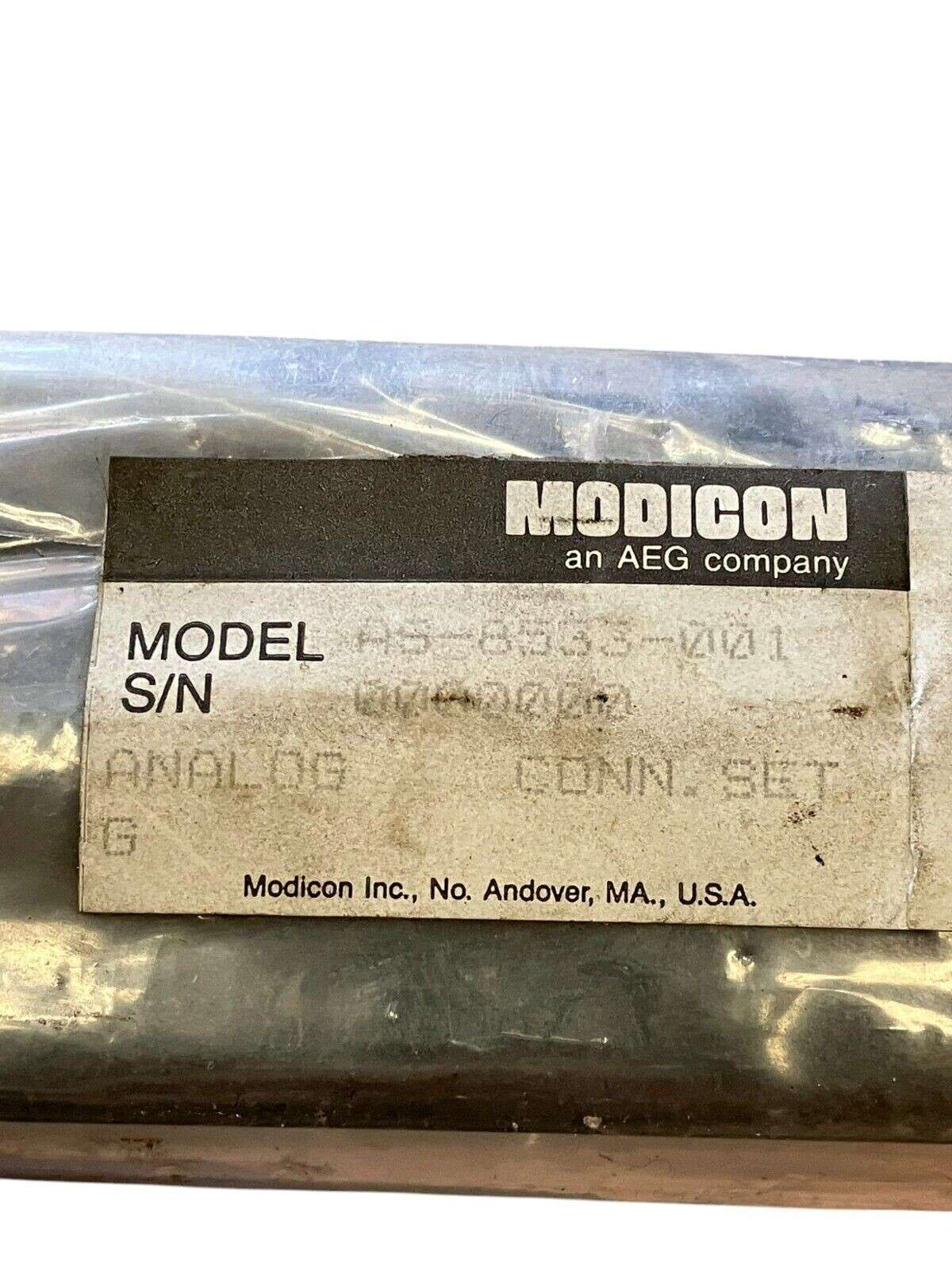Modicon Schneider Analog Connector Set AS-8533-001 - Image 3