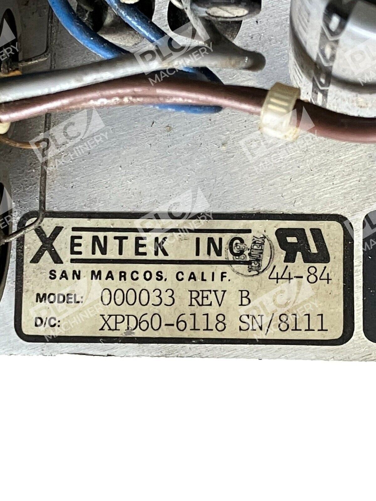 Xentek 000033 Rev B Power Supply XPD60-6118 - Image 3