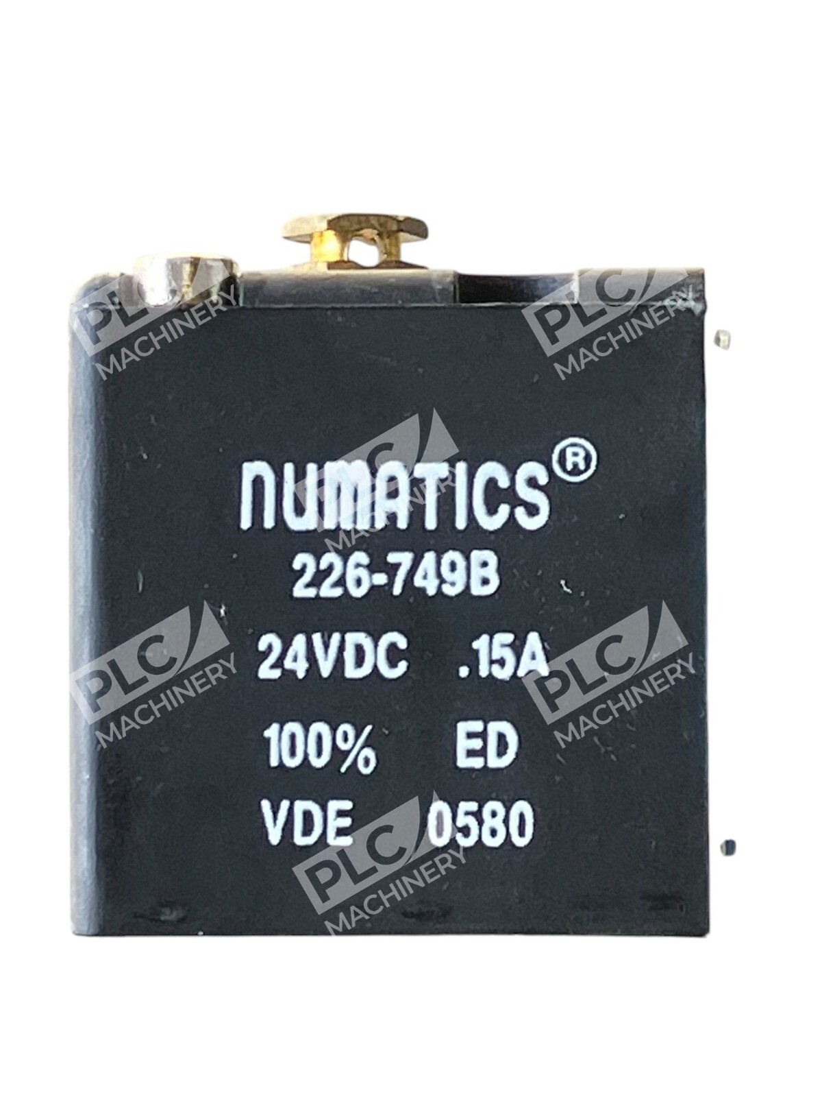 Numatics 226-749B Solenoid Valve with 2 24VDC .15A 100% ED VDE 0580 - Image 4