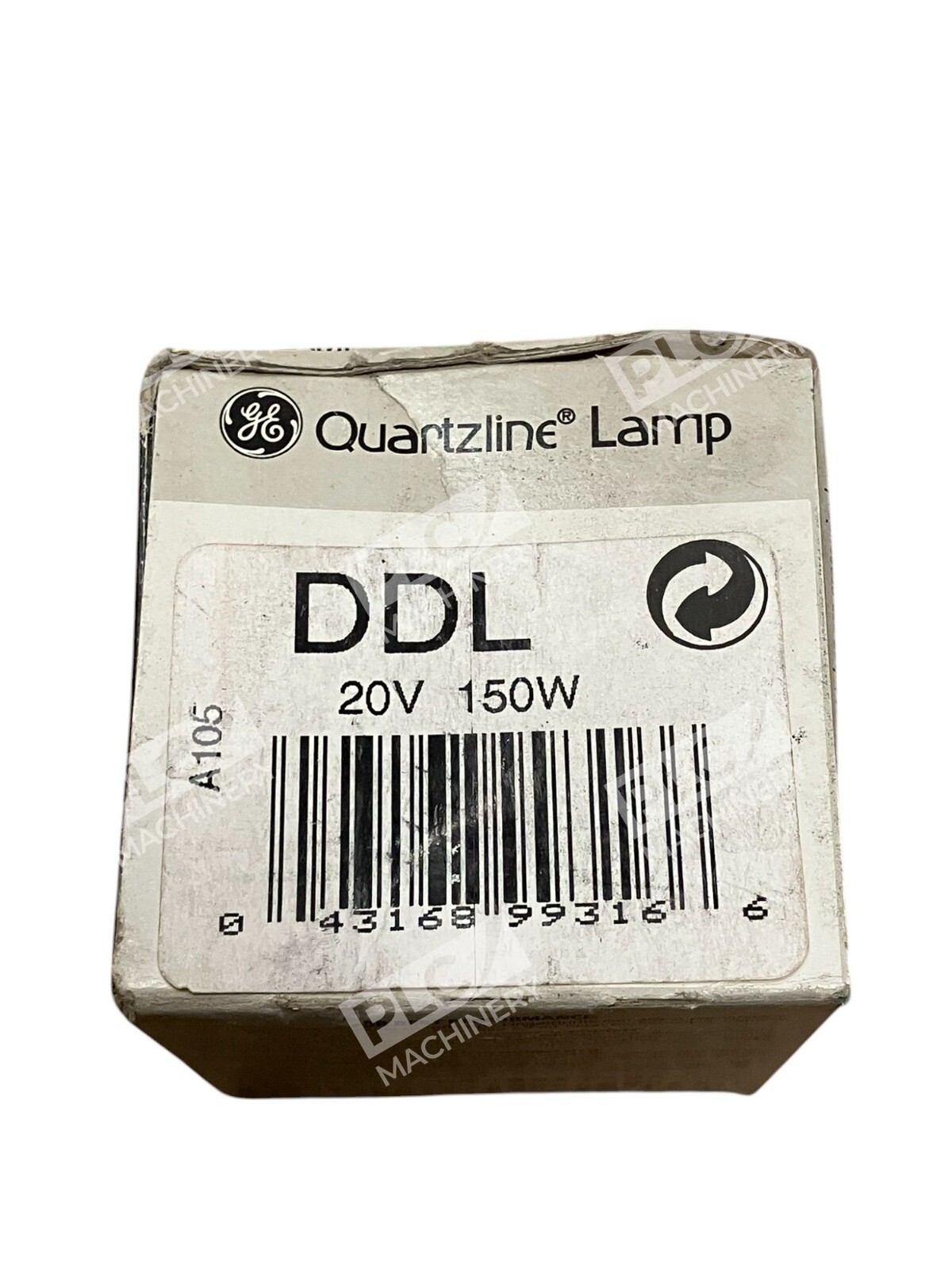 General Electric DDL 20V 150W - General Electric GE Lighting Quartzline Lamp DDL 20V 150W
