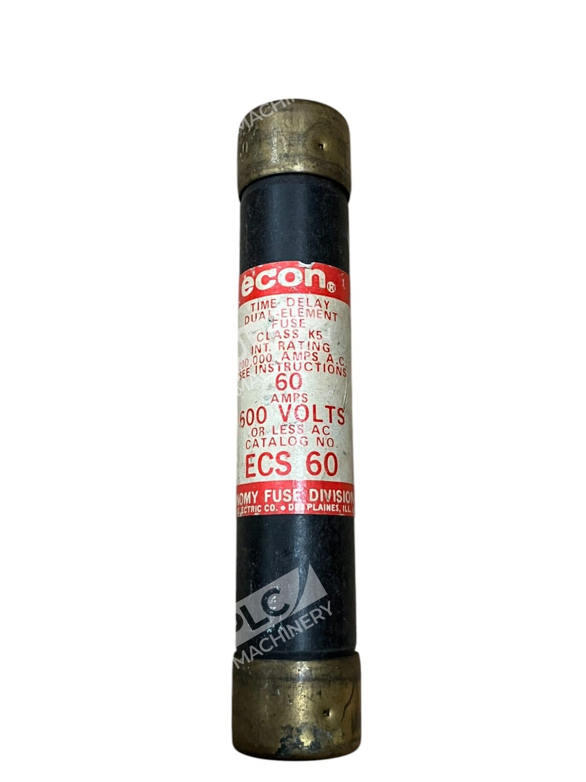 Economy 600VAC 60A Fuse ECS60 - Image 3