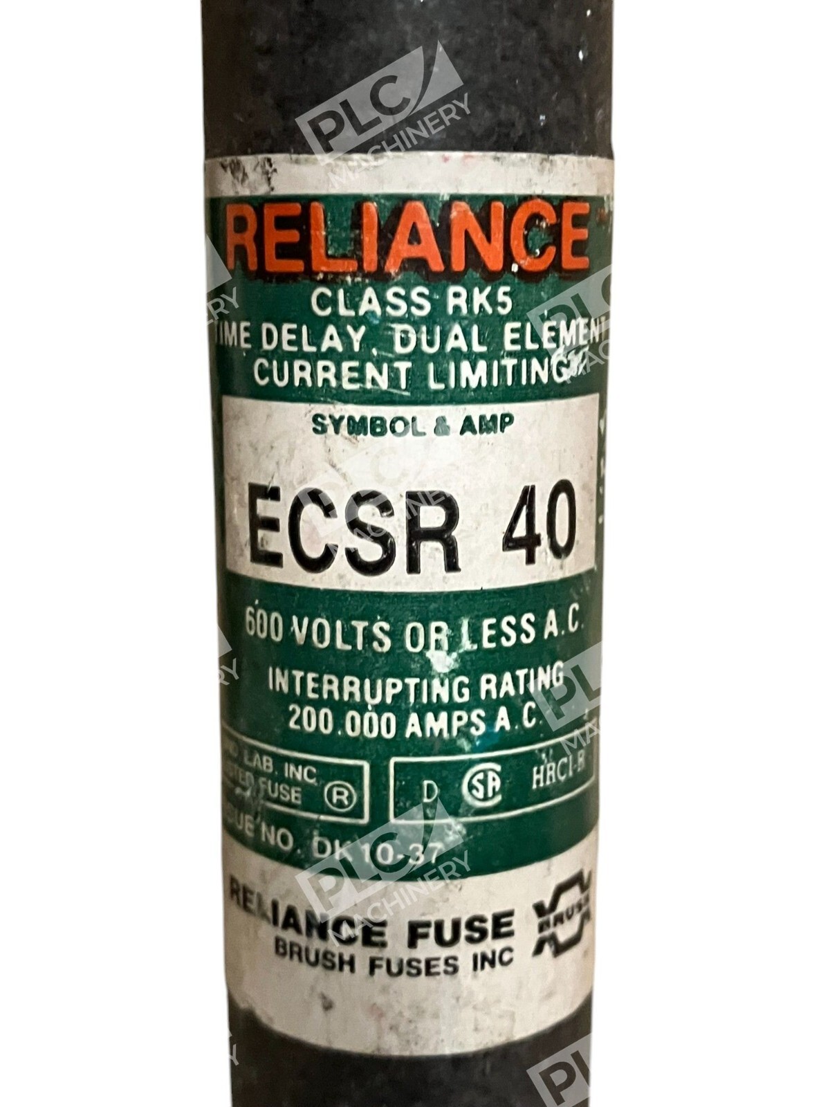 Reliance Fuse 600VAC 40A Fuse ECSR40 - Image 3