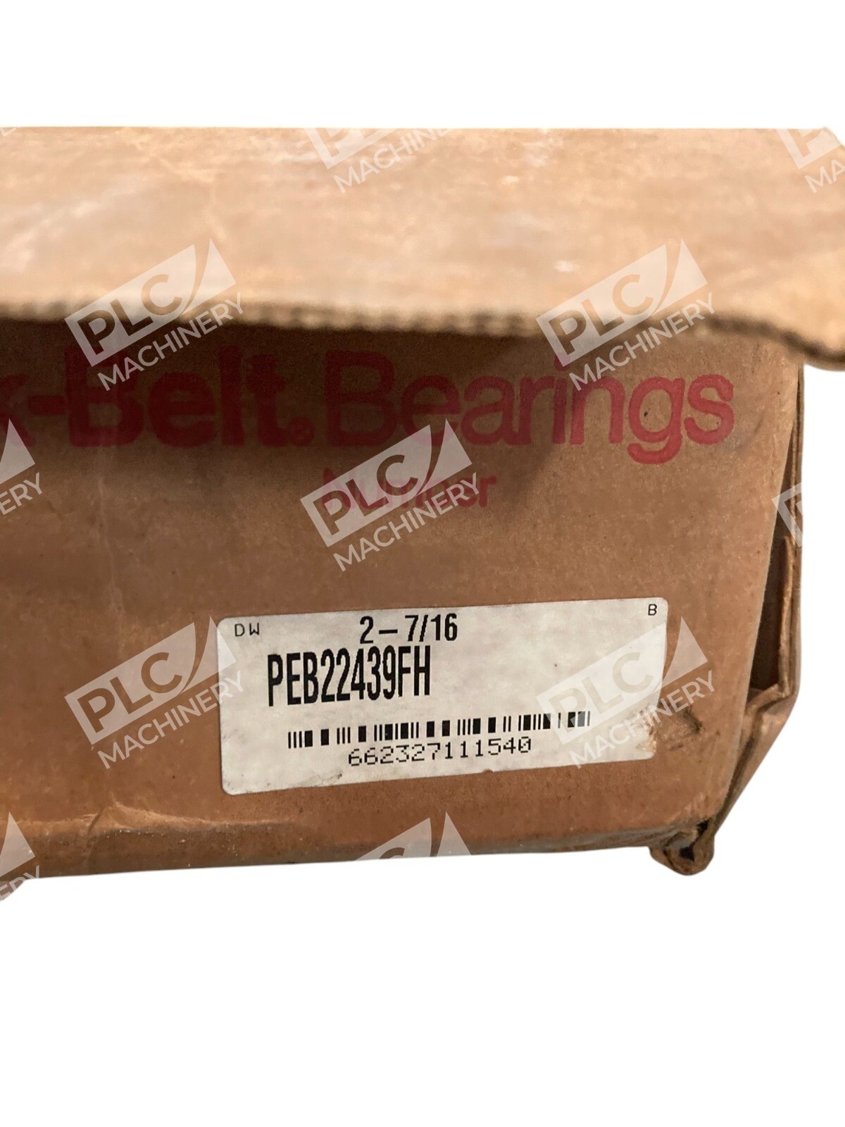 Link Belt Bearings 2-7/16 Pillow Block Roller Bearing PEB22439FH - Image 5