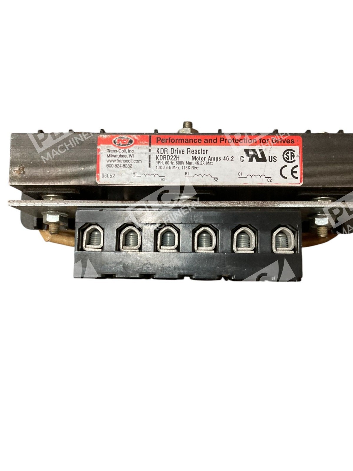 TCI Trans Coil Performance and Protection for Drives KDR Drive Reactor KDRD22H - Image 3