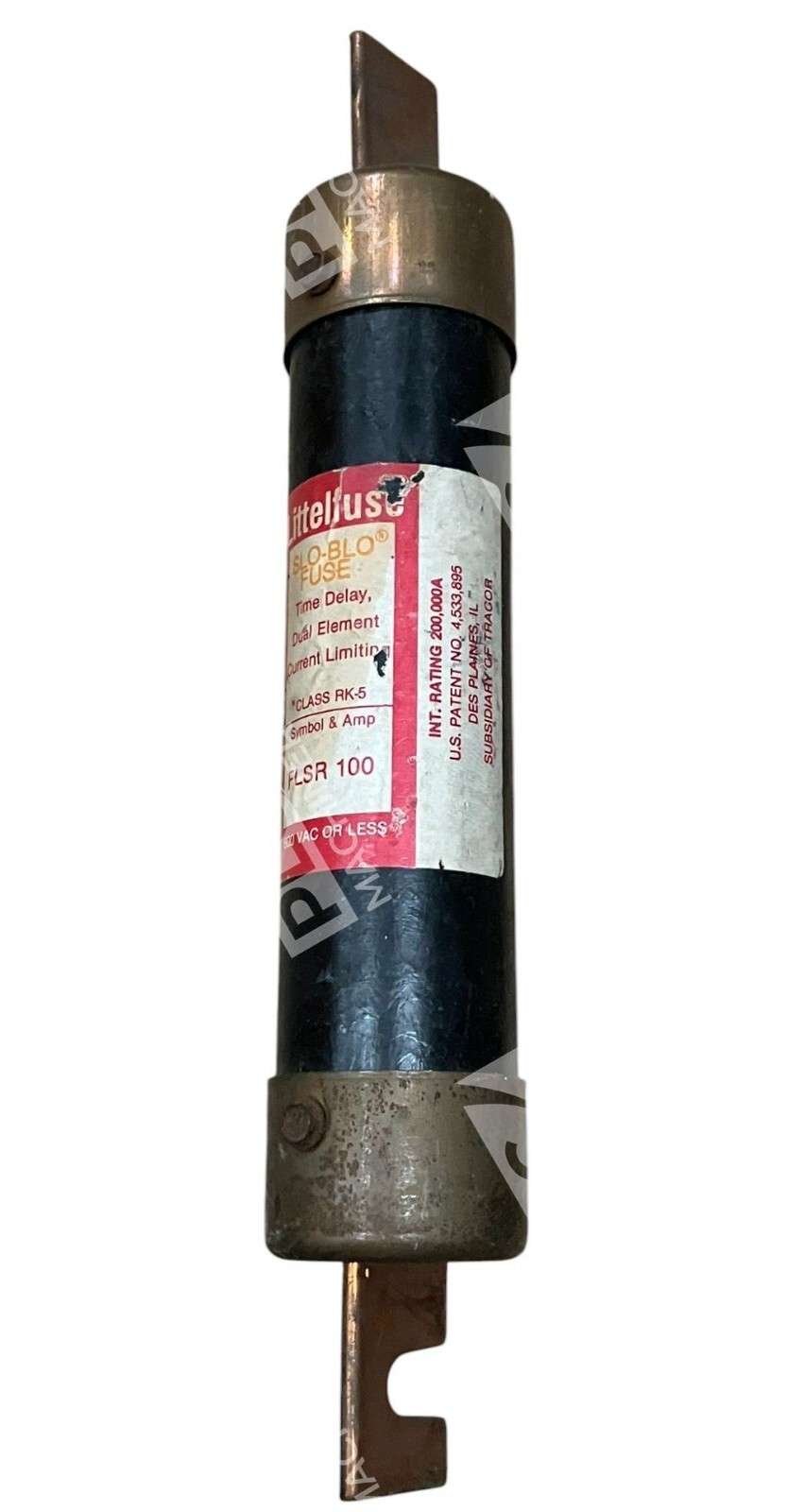 Littelfuse FLSR100 - Littelfuse Slo-Blo 600VAC 100A Fuse FLSR100