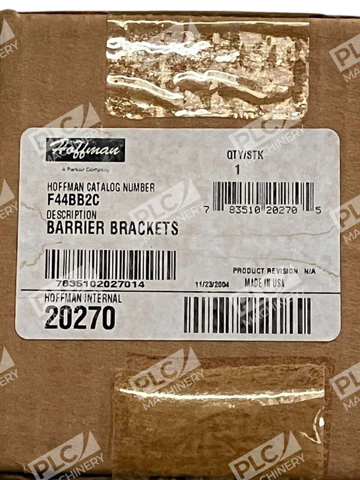 Hoffman Barrier Brackets 20270 F44BB2C - Image 3