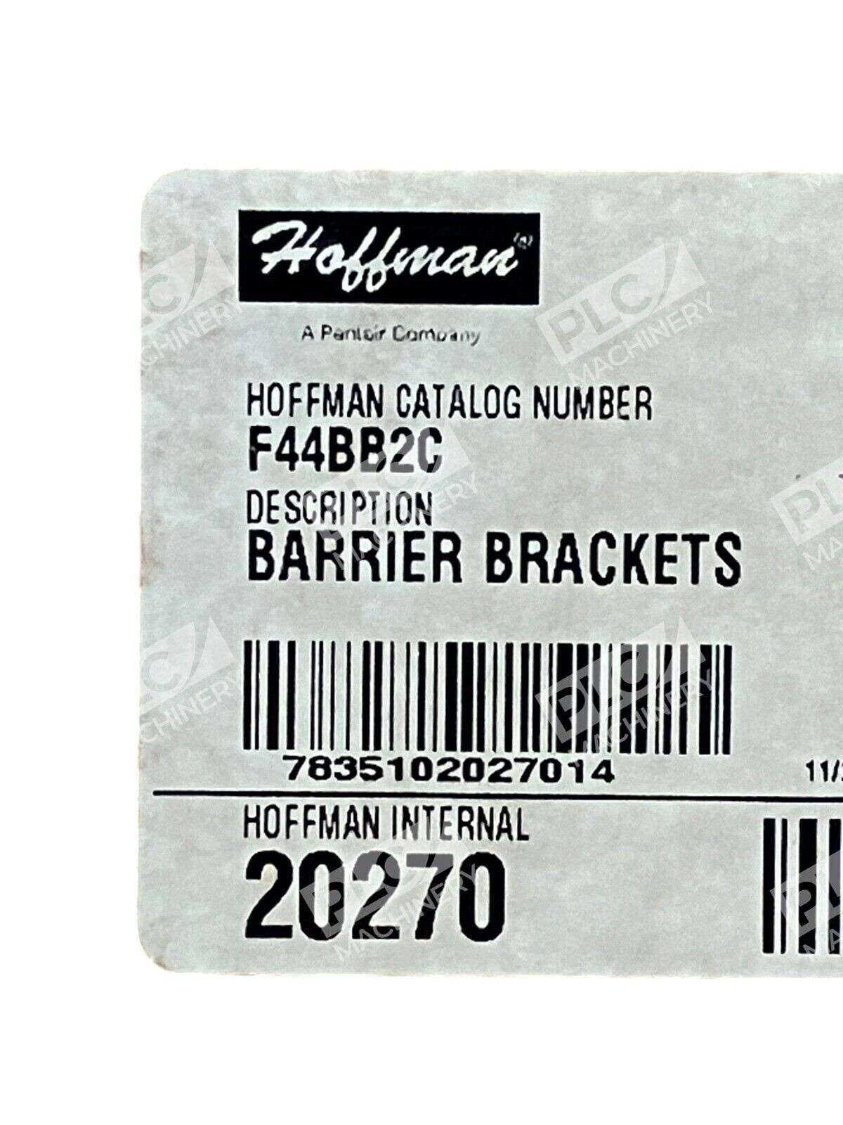 Hoffman Barrier Brackets 20270 F44BB2C - Image 4