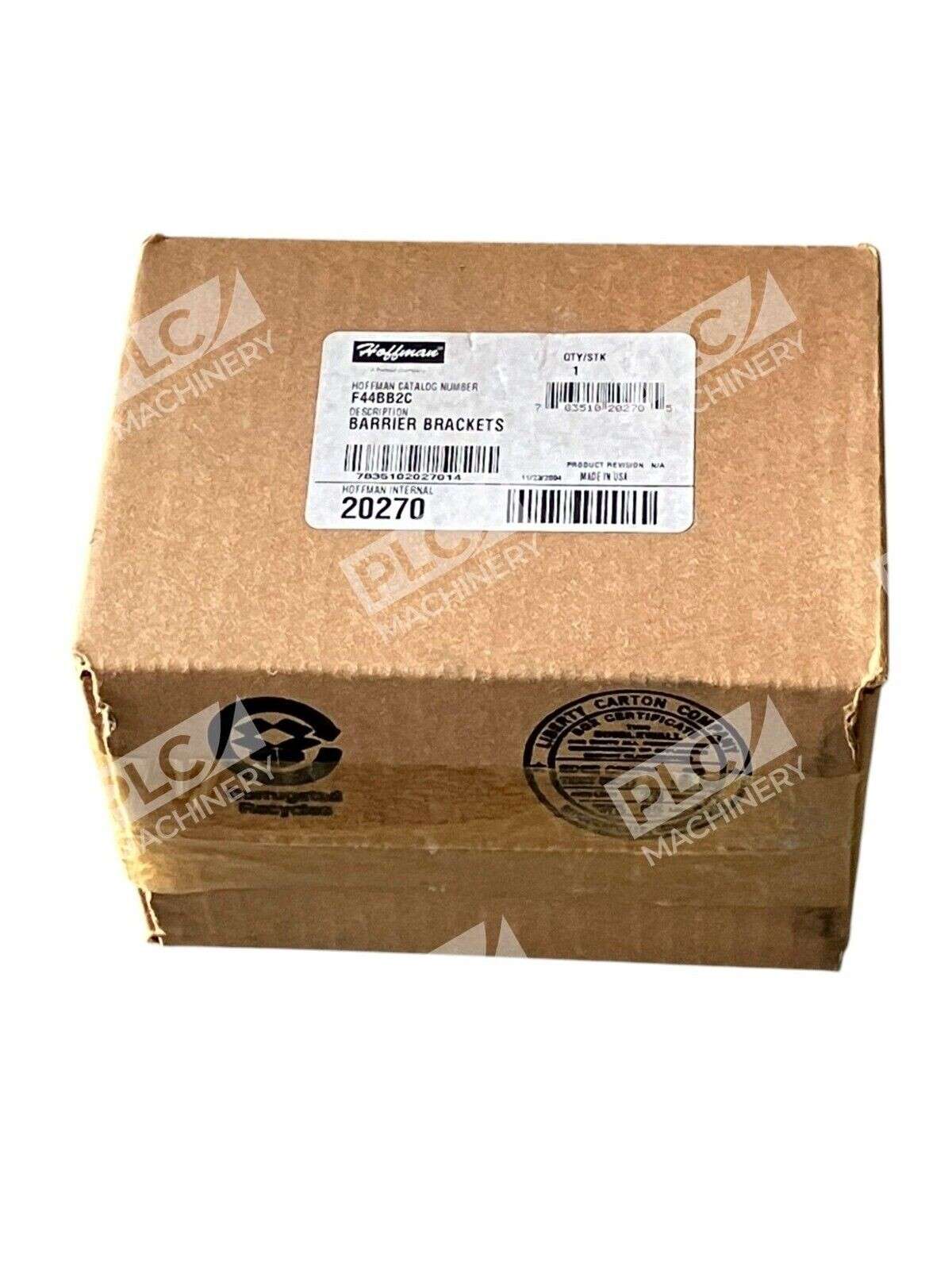 Hoffman 20270 - Hoffman F44BB2C Barrier Brackets 20270