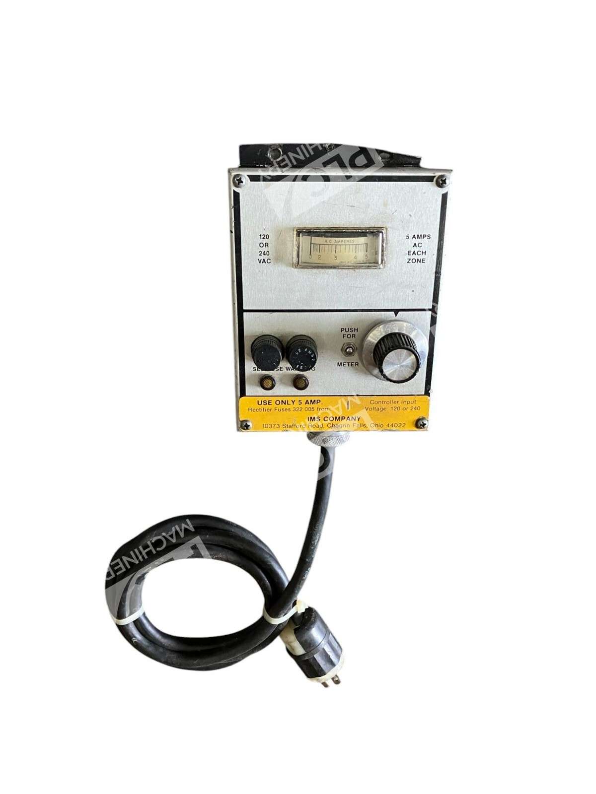 IMS Company 5 Amps AC Each Zone - IMS Company 120 Or 240VAC Electrical Controller 5 Amps AC Ea