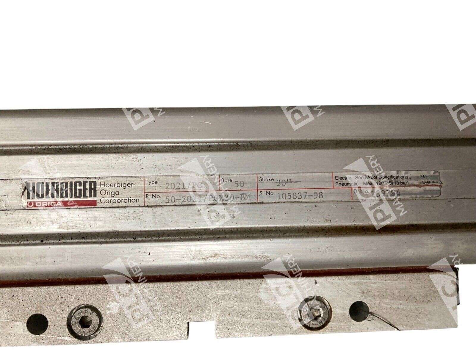 Hoerbiger 50-2021/PGX30-BM 46" Pneumatic Cylinder 2021/PG - Image 4