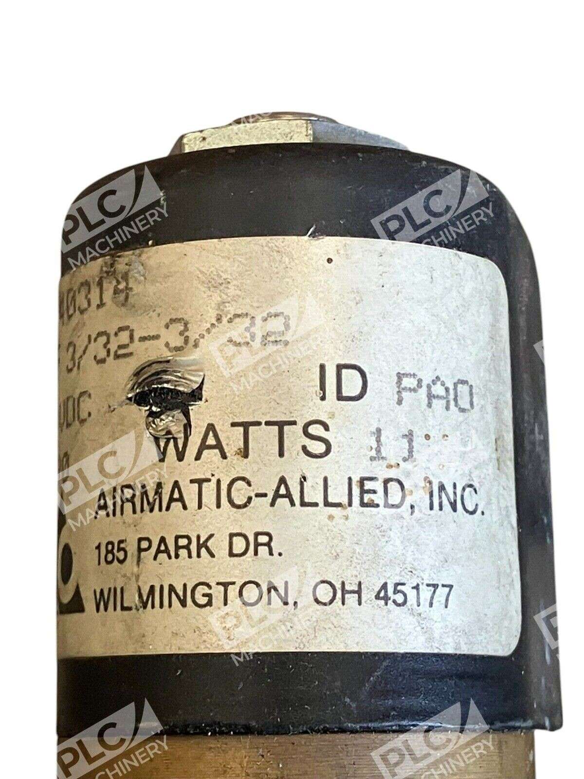 Airmatic Allied 90PSI 24VDC 11W 3/32-3/32 Pneumatic Valve 40314 - Image 6