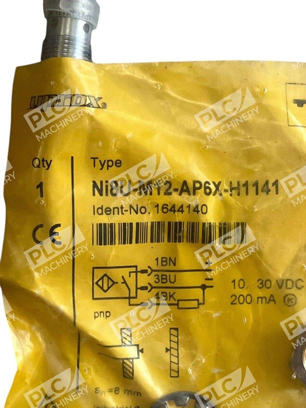 Turck 1644140 Inductive Sensor Ni8U-M12-AP6X-H1141 - Image 3