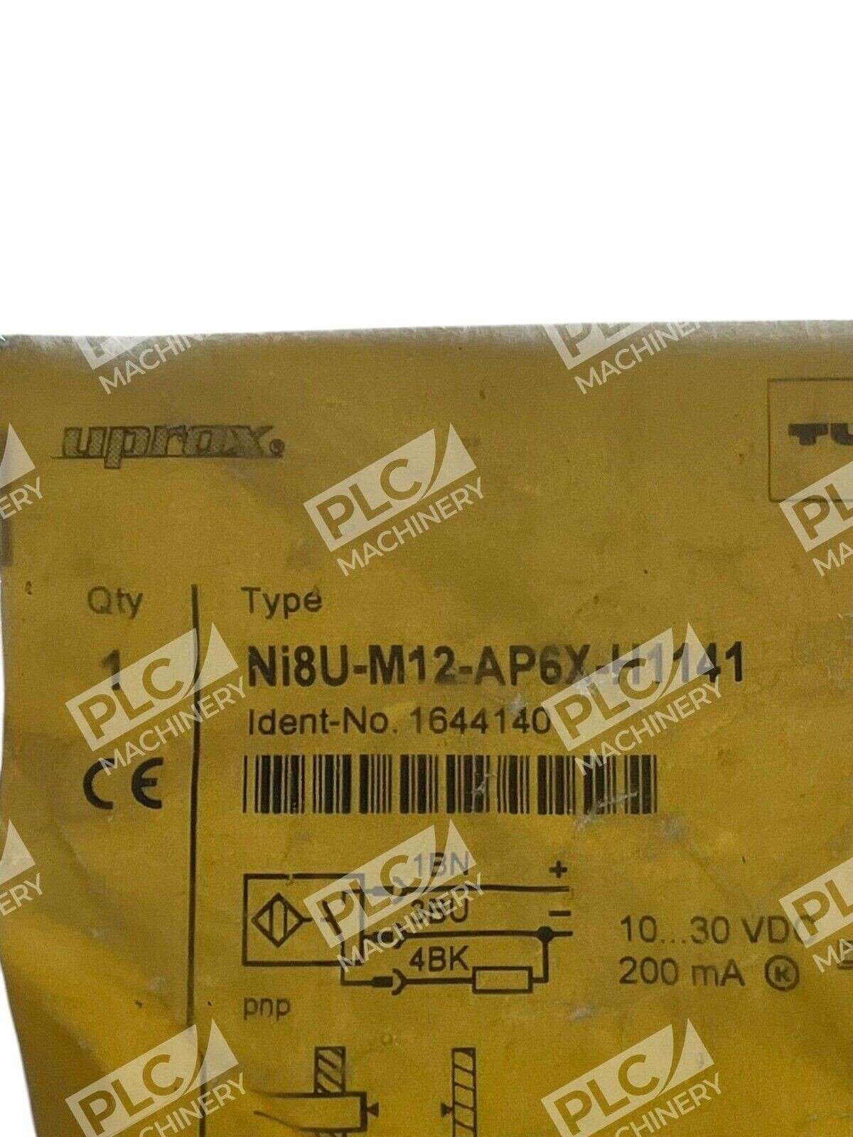 Turck 1644140 Inductive Sensor Ni8U-M12-AP6X-H1141 - Image 4