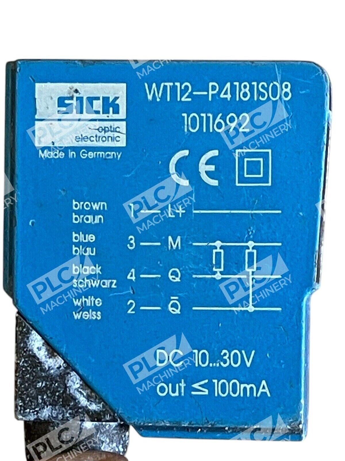 Sick 1011692 10-30VDC Proximity Sensor WT12-P4181S08 - Image 3