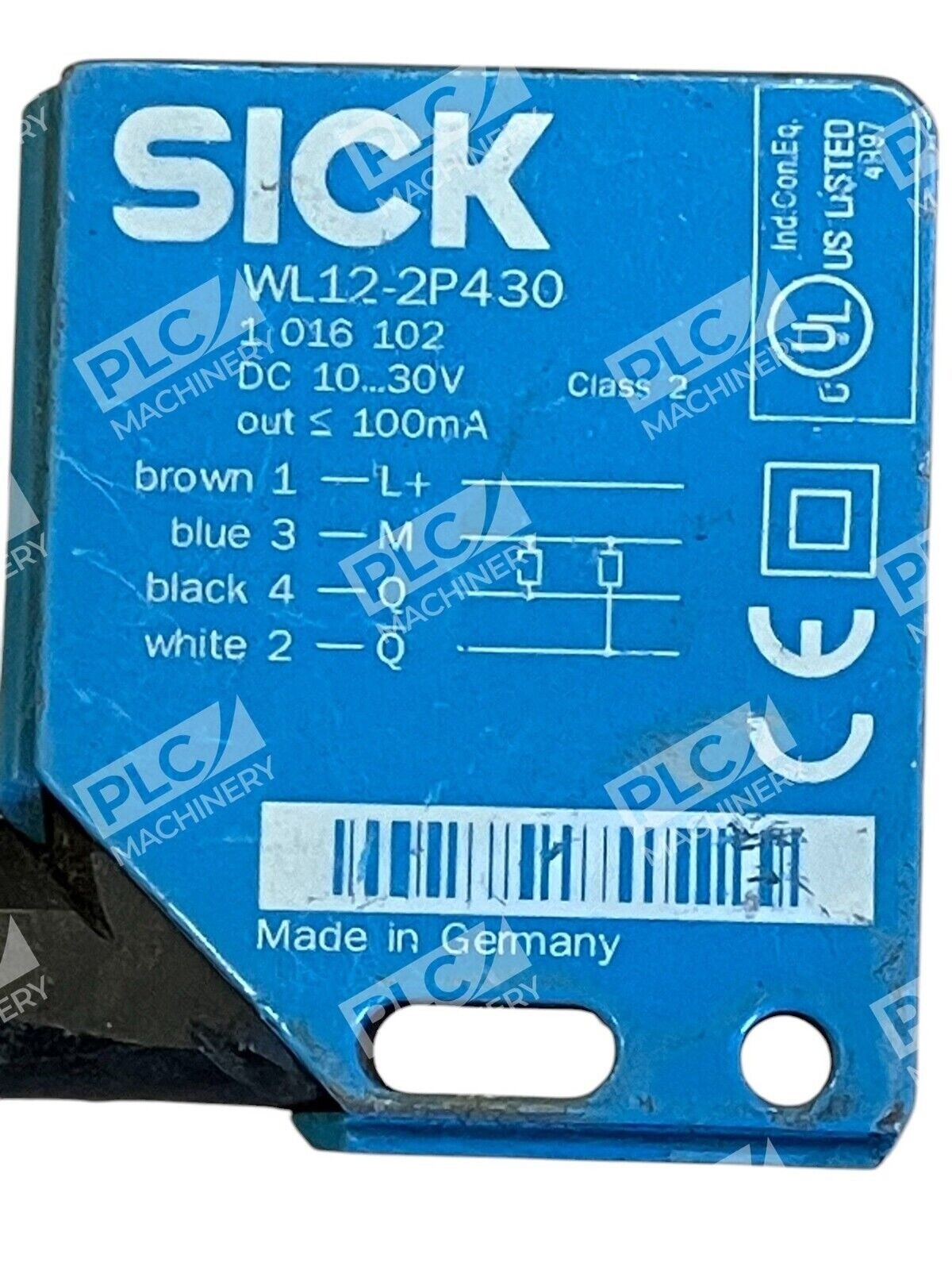 Sick DC 10...30V 1 016 102 Photoelectric Sensor WL12-2P430 - Image 3