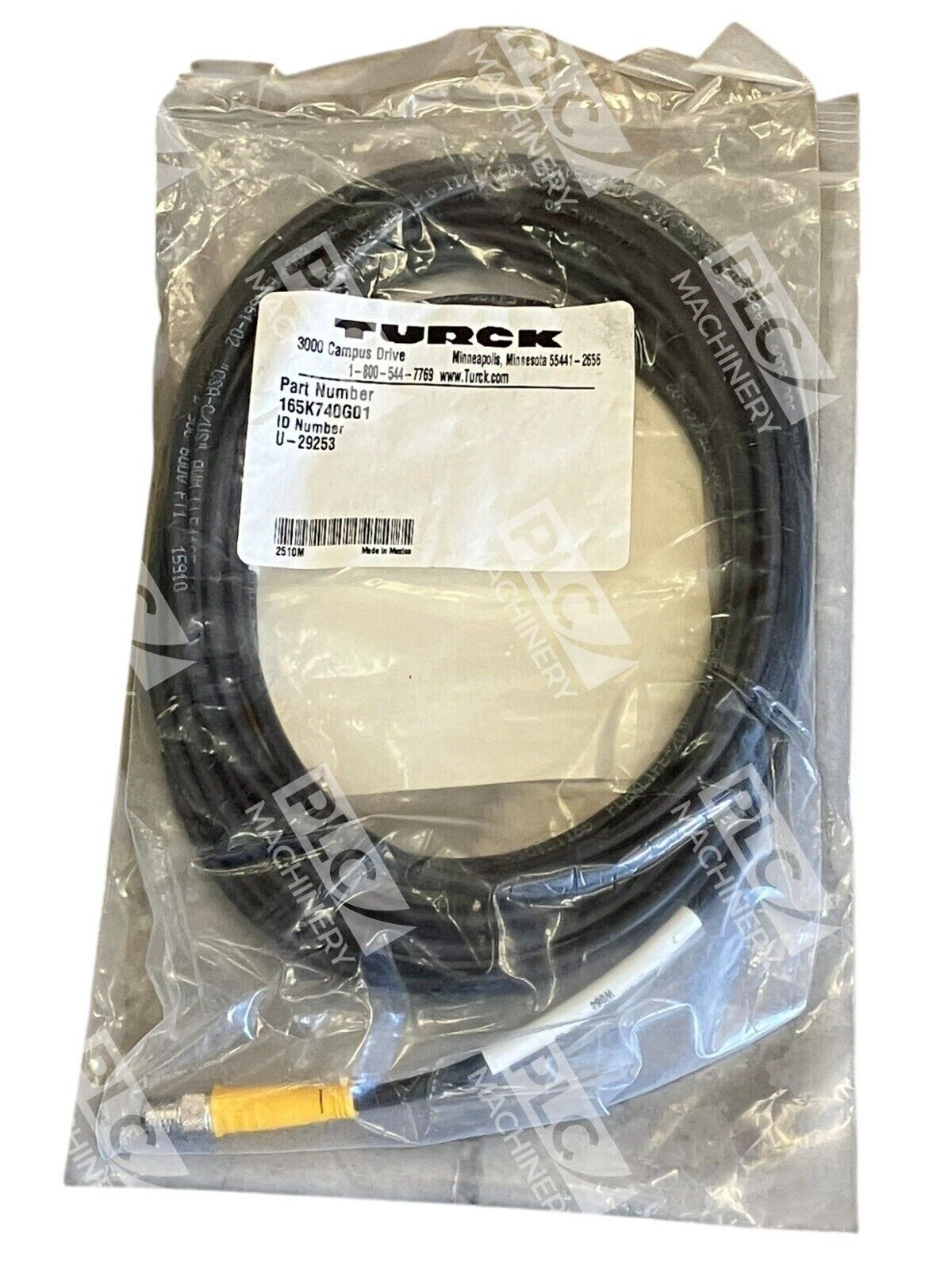 Turck BL67 GW-39-DI-00.03 - Turck W084 3m Cable Assembly BL67 GW-39-DI-00.03