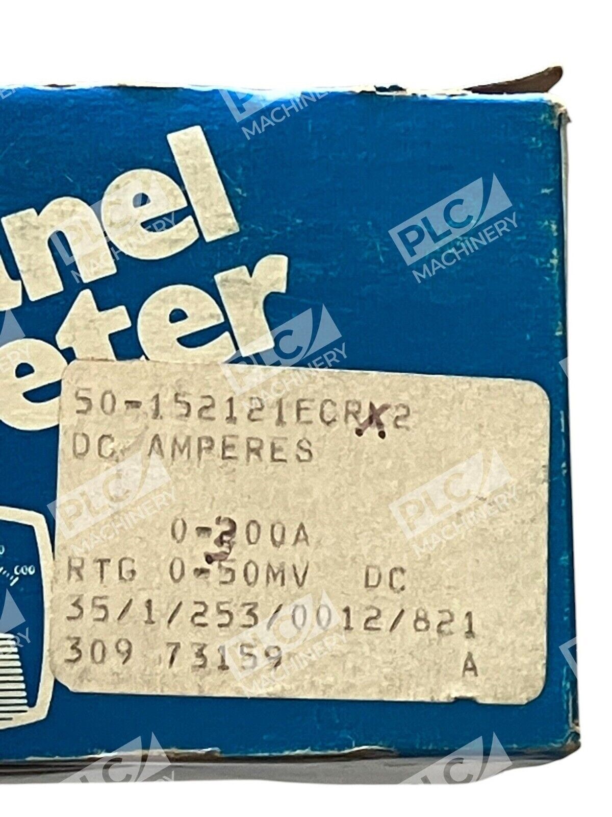 General Electric 0-300A 0-50MV DC Amperes Panel Meter 50-152121ECRX2 - Image 3