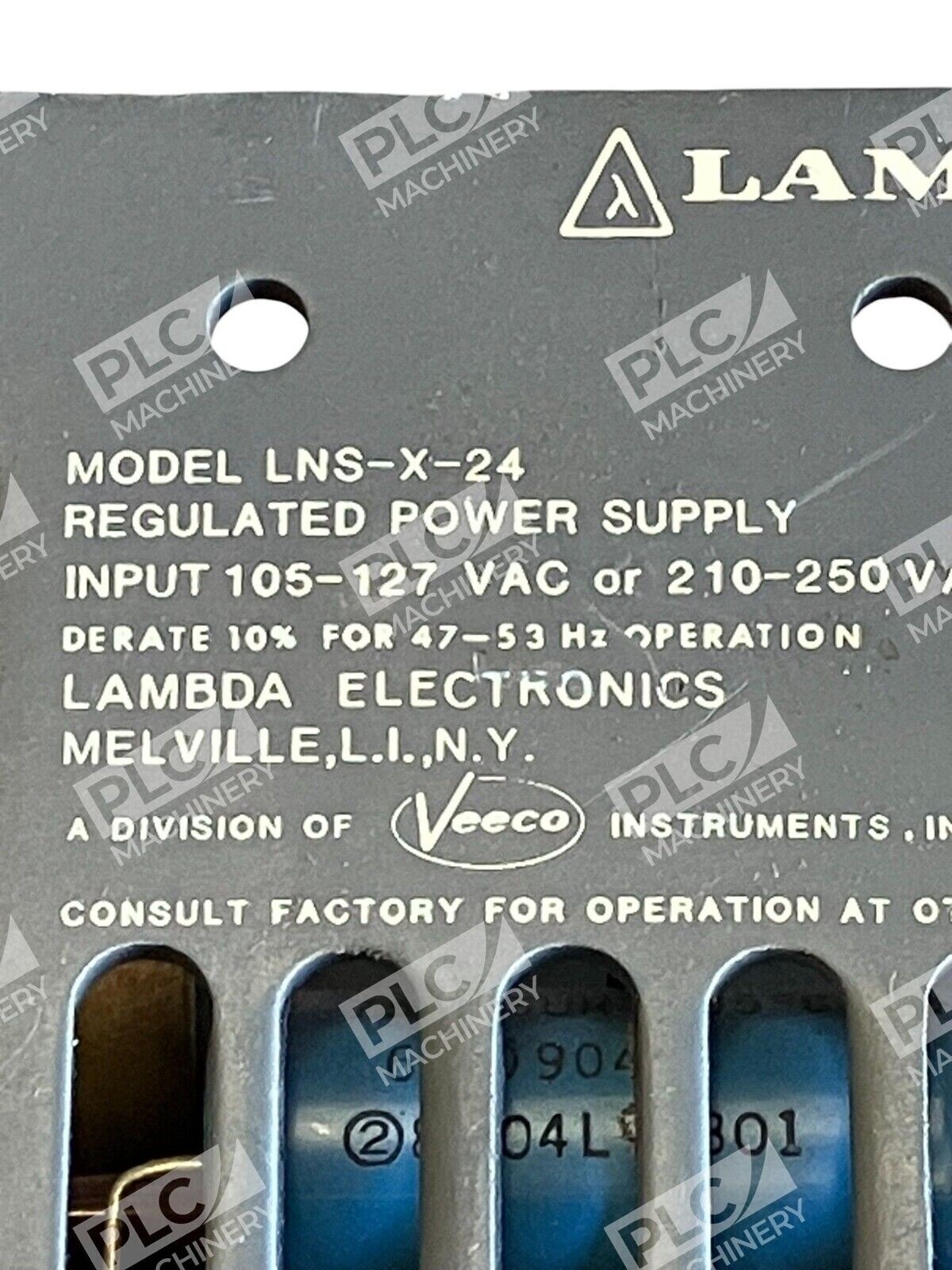 Lambda Regulated Power Supply LNS-X-24 - Image 4