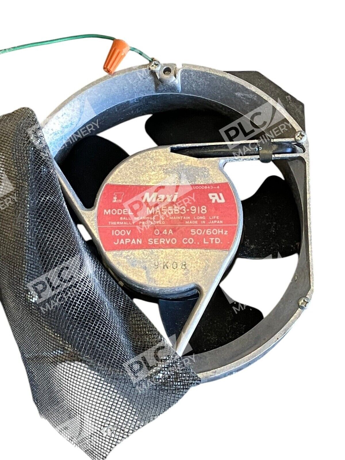 Maxi MA55B3-918 - Maxi Japan Servo Co 100V 0.4A 50/60Hz Cooling Fan MA55B3-918