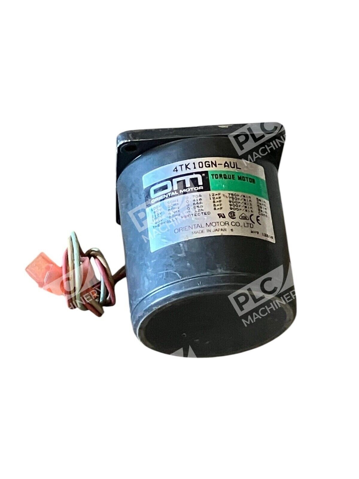 Oriental Motor 4TK10GN-AUL - Oriental Motor 10W 1/75HP 60Hz 100RPM 110/115VAC Torque Moto