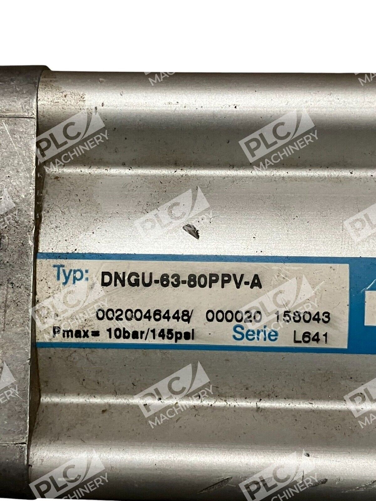 Festo Pmax-= 10bar/145psi Pneumatic Cylinder DNGU-63-80PPV-A - Image 4