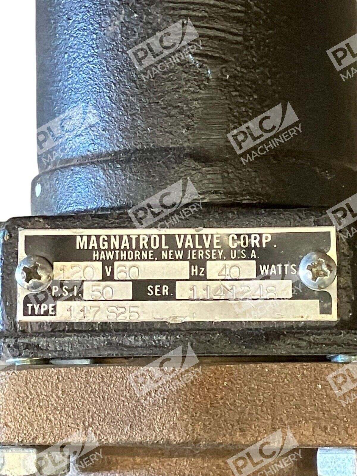 Magnatrol Valve 120V 60Hz 40W 50PSI 2 Way Control Valve 117S25 - Image 3