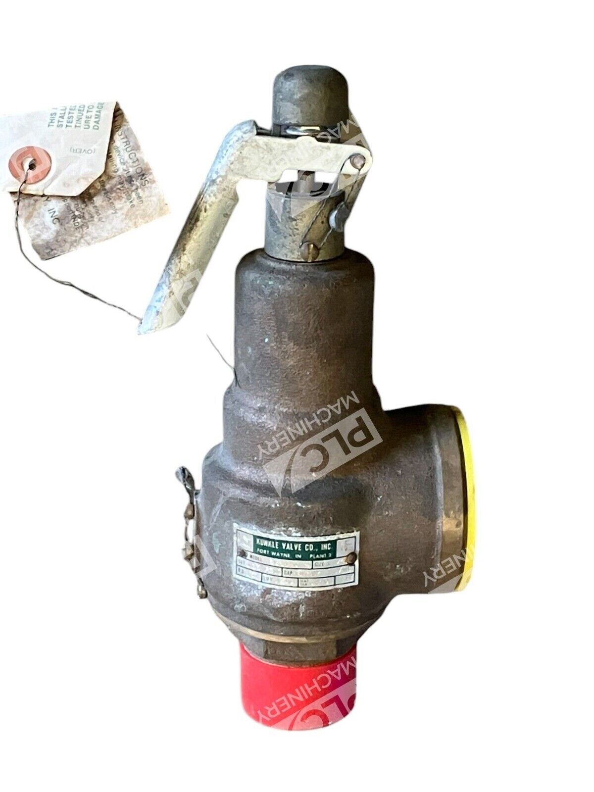Kunkle Valve 6283G - Kunkle Valve 125PSIG Relief Valve 6283G