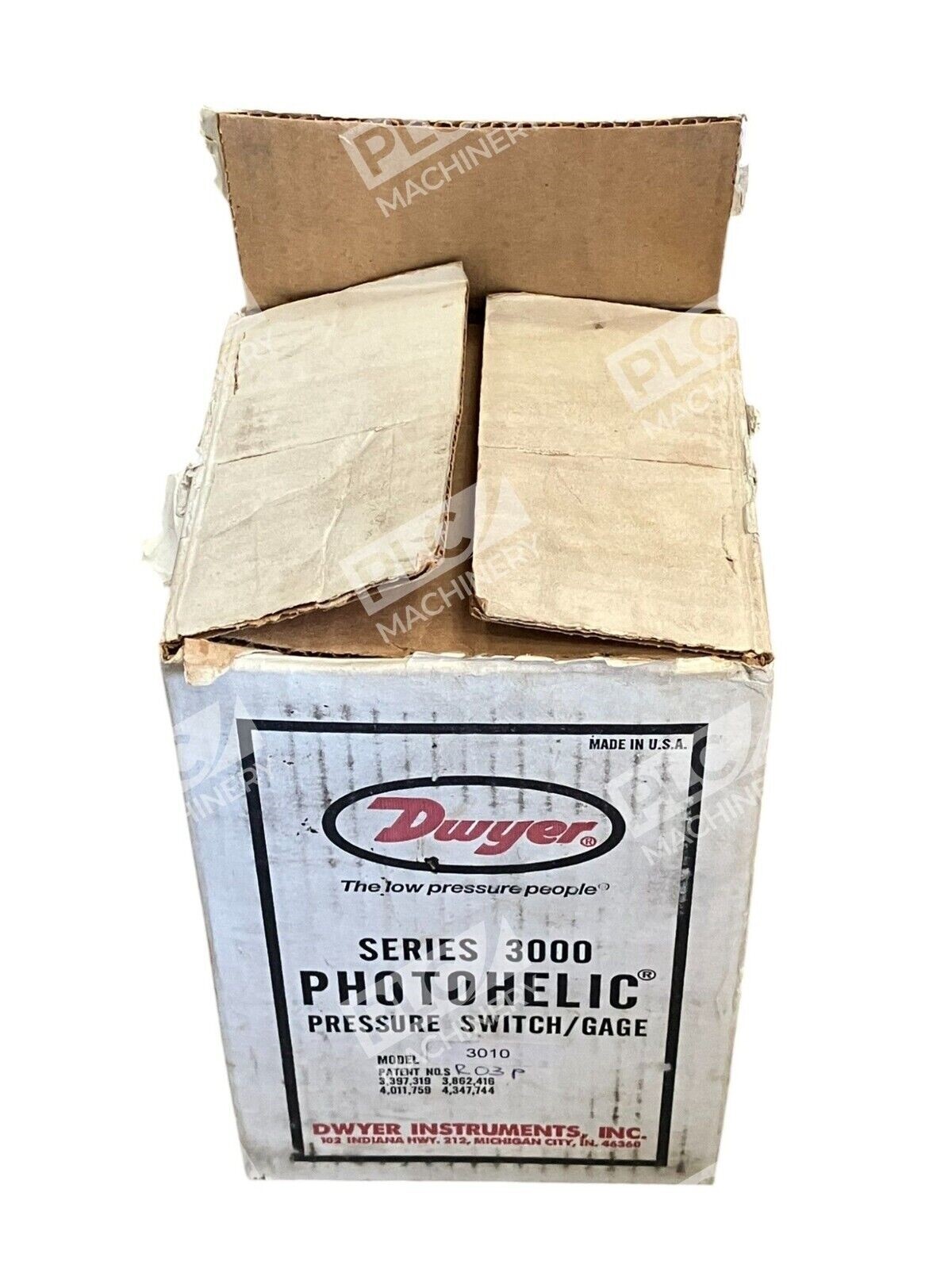 Dwyer Instruments Series 3000 Photohelic Pressure Switch Gage Model 3010 - Image 2