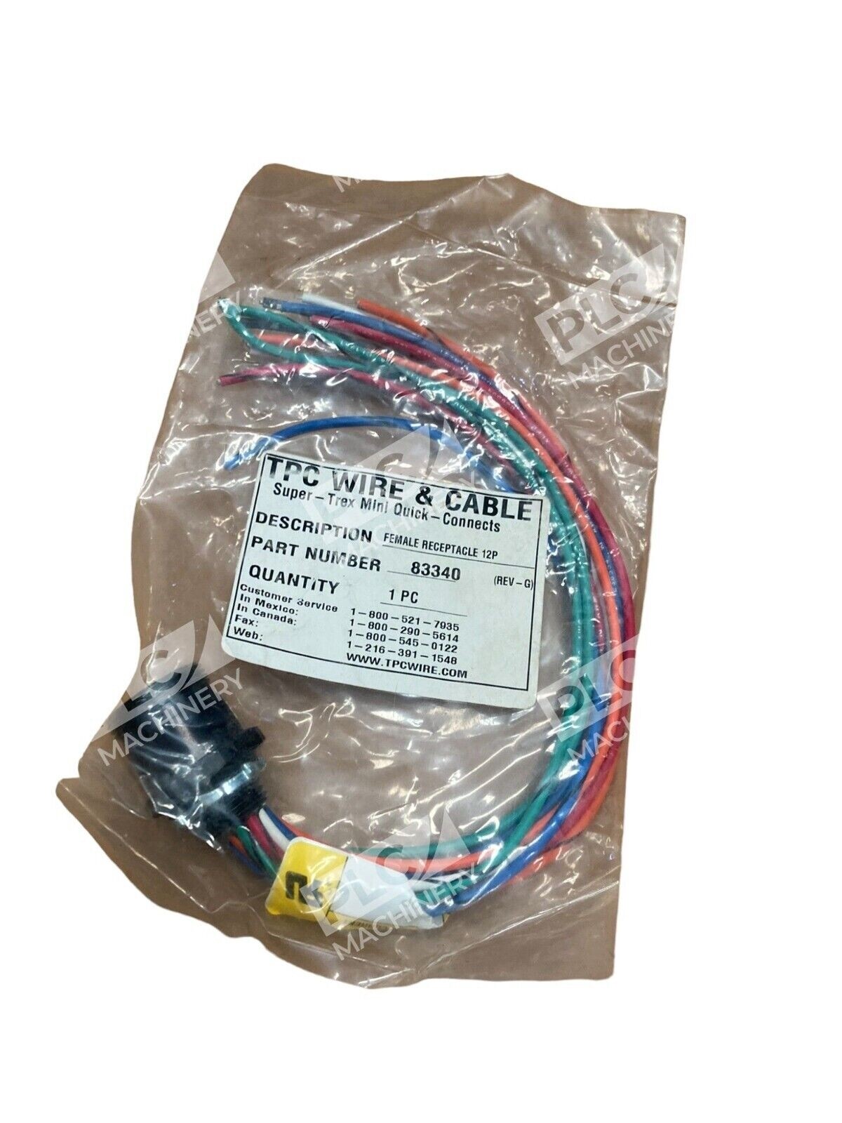 TPC Wire & Cable 83340 - TPC Wire & Cable 83340 Rev-G