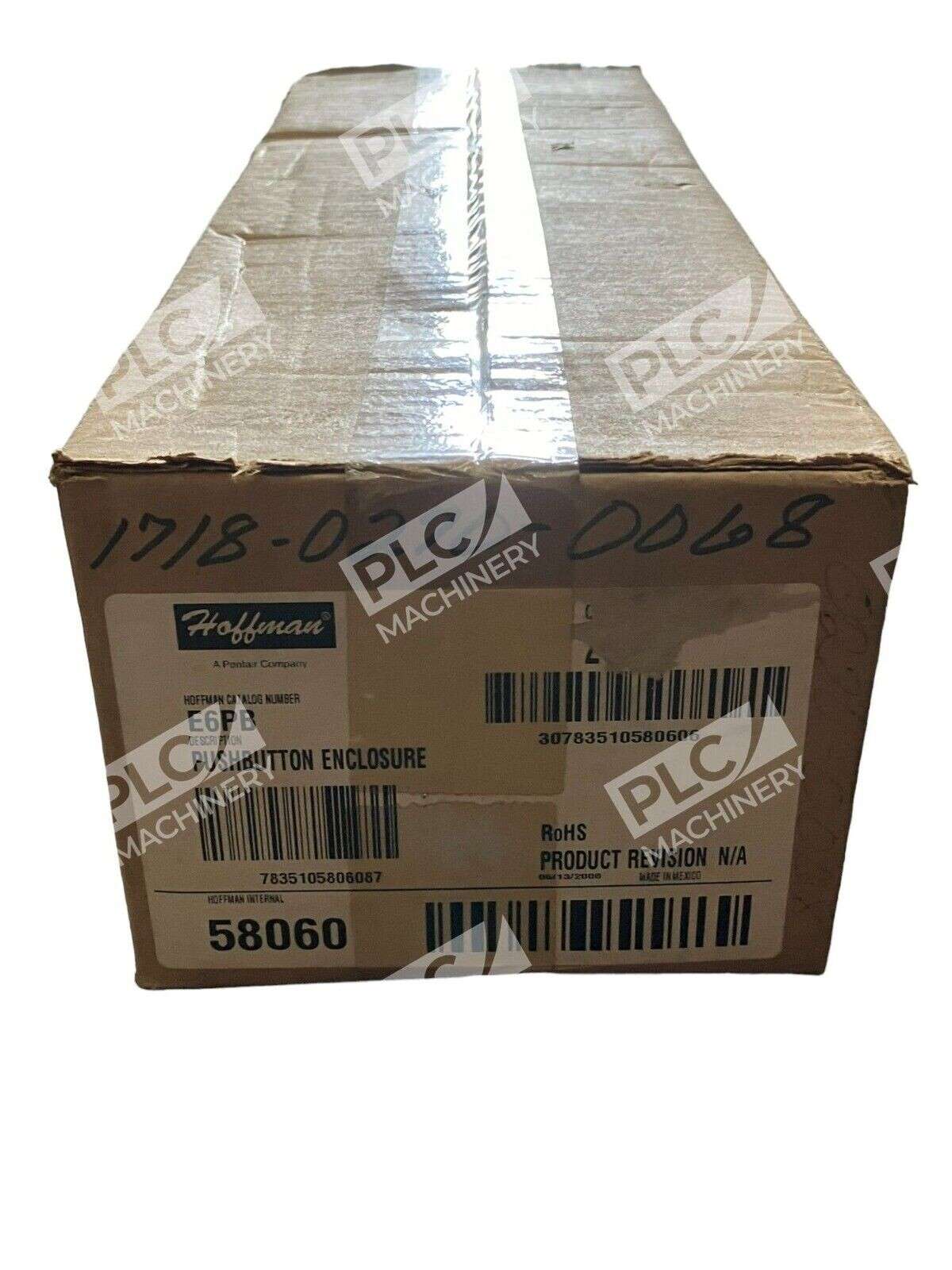 Hoffman E6PB - Hoffman E6PB Pushbutton Enclosure 58060