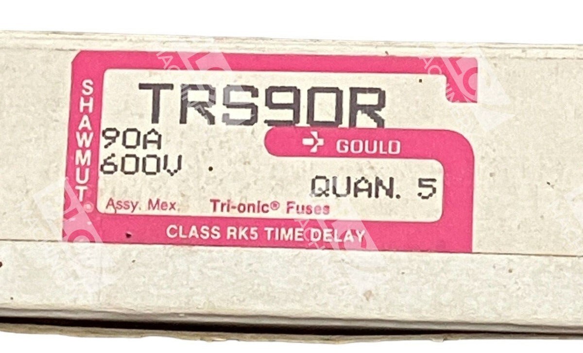 Gould Shawmut TRS90R Tri-onic Time Delay Fuse (Box of 5) - Image 2