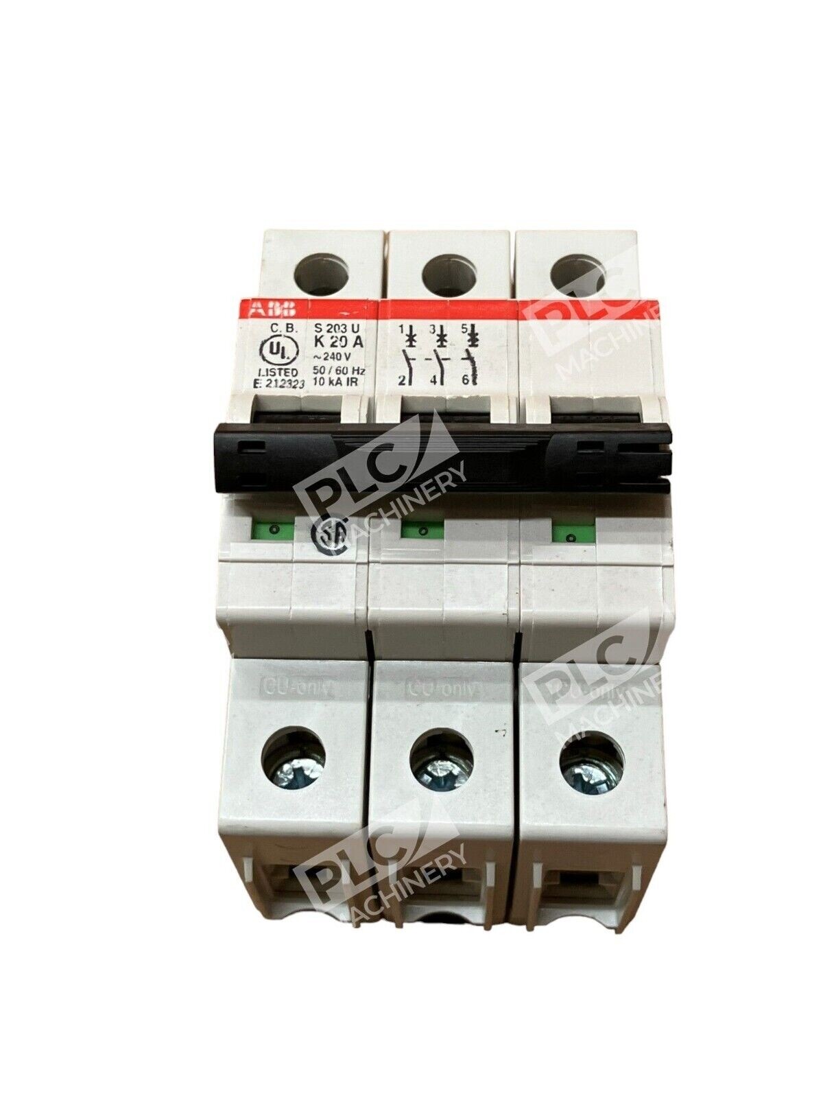 ABB S203UK20A - ABB S203UK20A 3 Pole Circuit Breaker S203U-K20A
