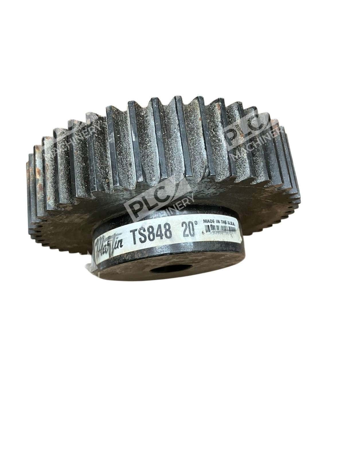 Martin TS848 - Martin Sprocket & Gear TS848 Steel Spur Gear Industrial Powe