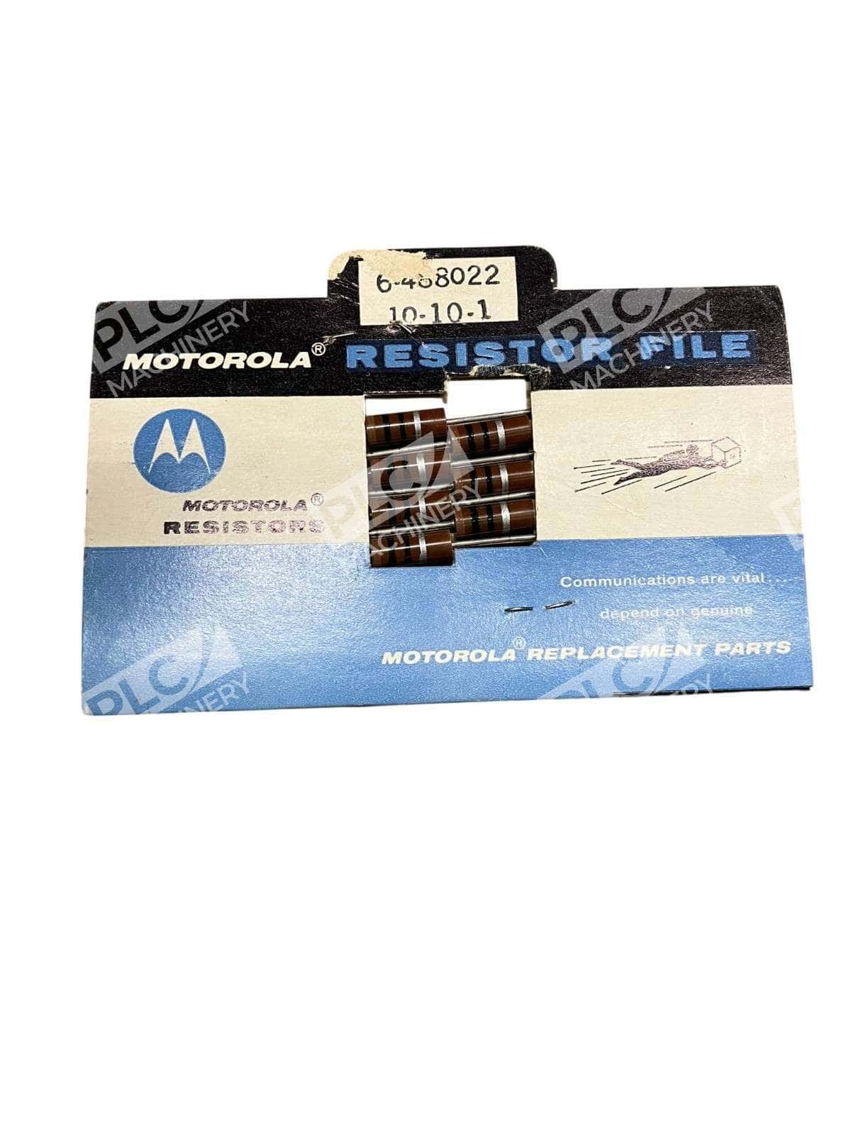 Motorola 6-488022 - 6-488022 - MOTOROLA - Resistor File 10 Ohm ±10% Carbon Compo