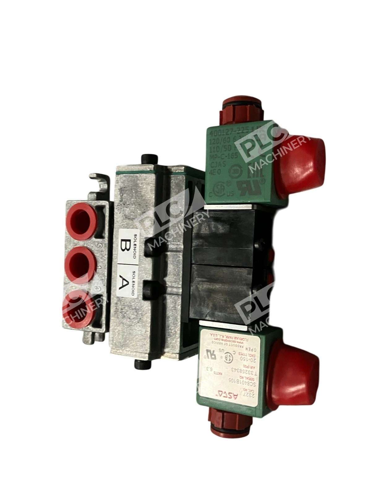 ASCO RedHat SC8401B105 4-Way 2-Position Solenoid Valve w/ Spade Plug Connector - Image 6