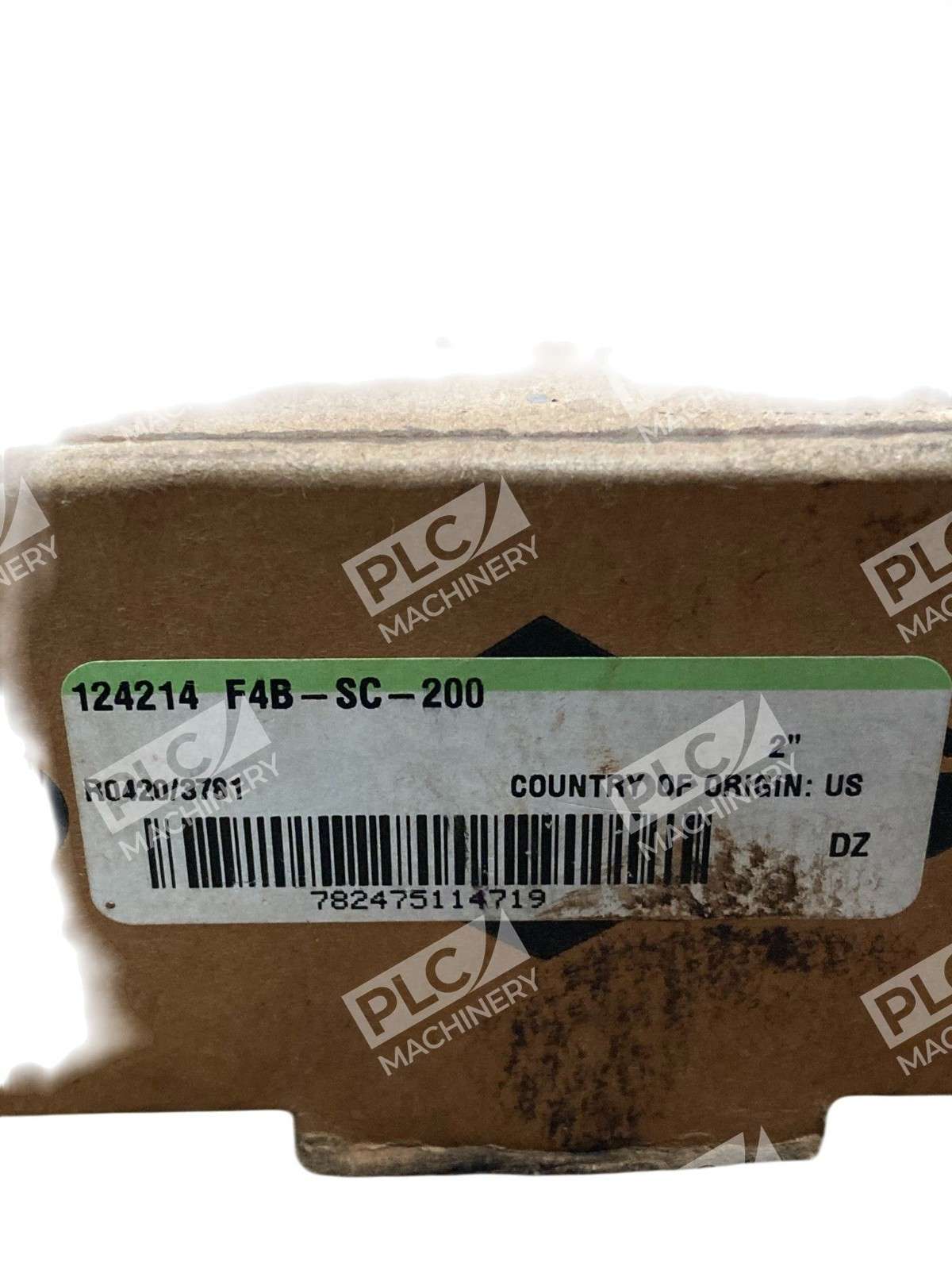 Dodge 124214 F4B-SC-200 Bore Four-Bolt Flange Mount Ball Bearing Unit 2" - Image 3