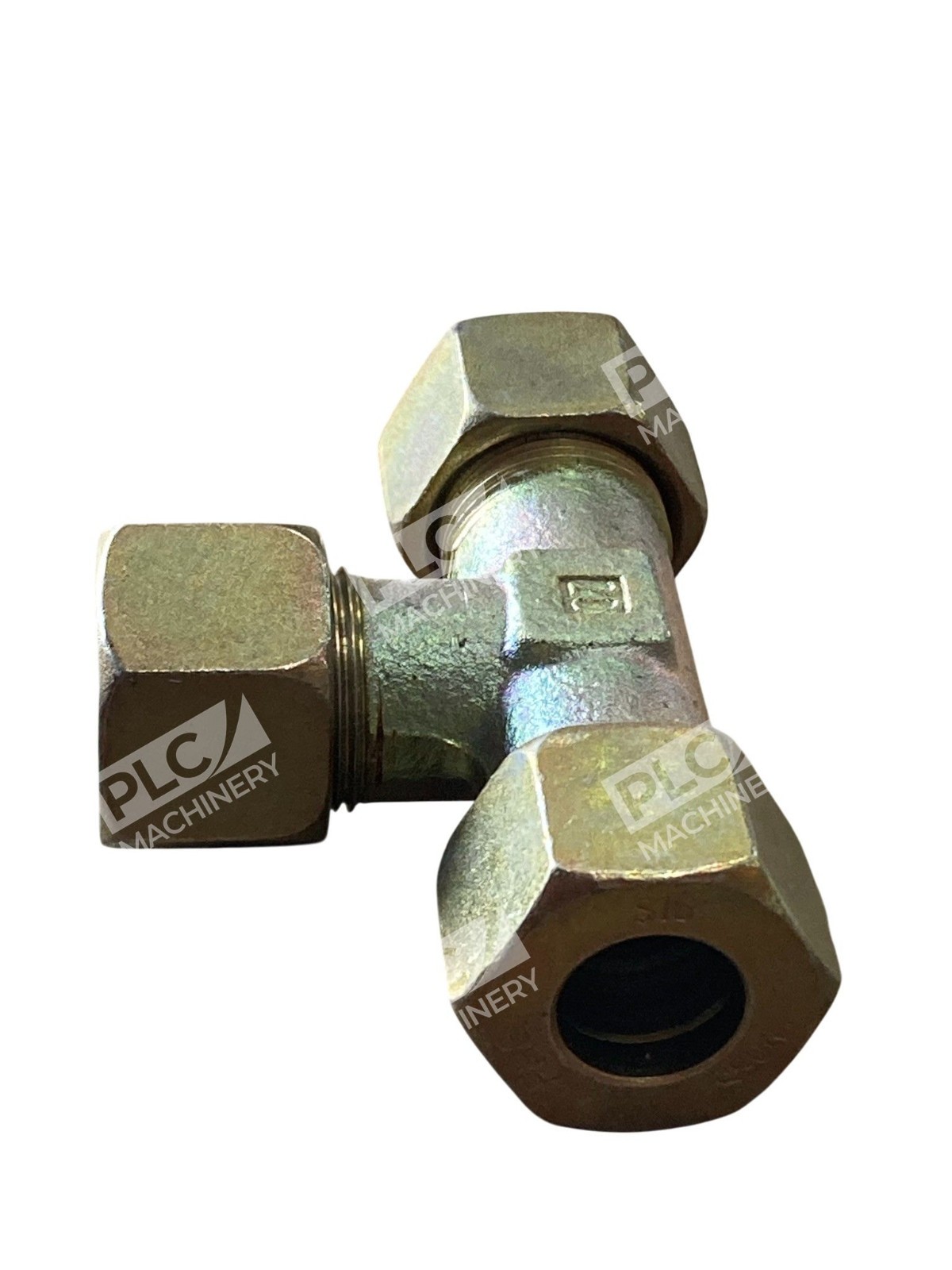 VOSS FRG S16 Hydraulic Compression Tee Fitting Zinc-Plated Steel 20mm - Image 4