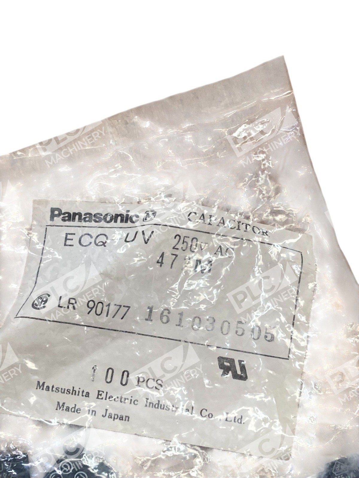 Panasonic ECQ-UV 472M X2 Safety Film Capacitor 0.0047µF 250VAC Pack of 100 - Image 3
