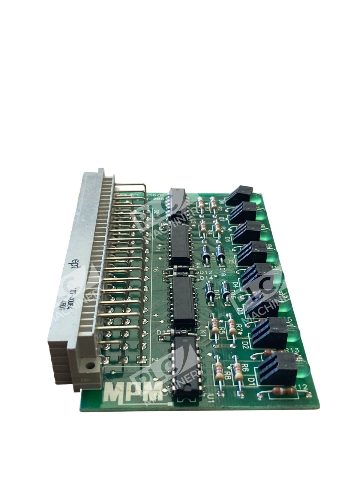 MPM #PC-256/C Circuit Card #PW-006 Industrial Automation Control Board REV. C - Image 2