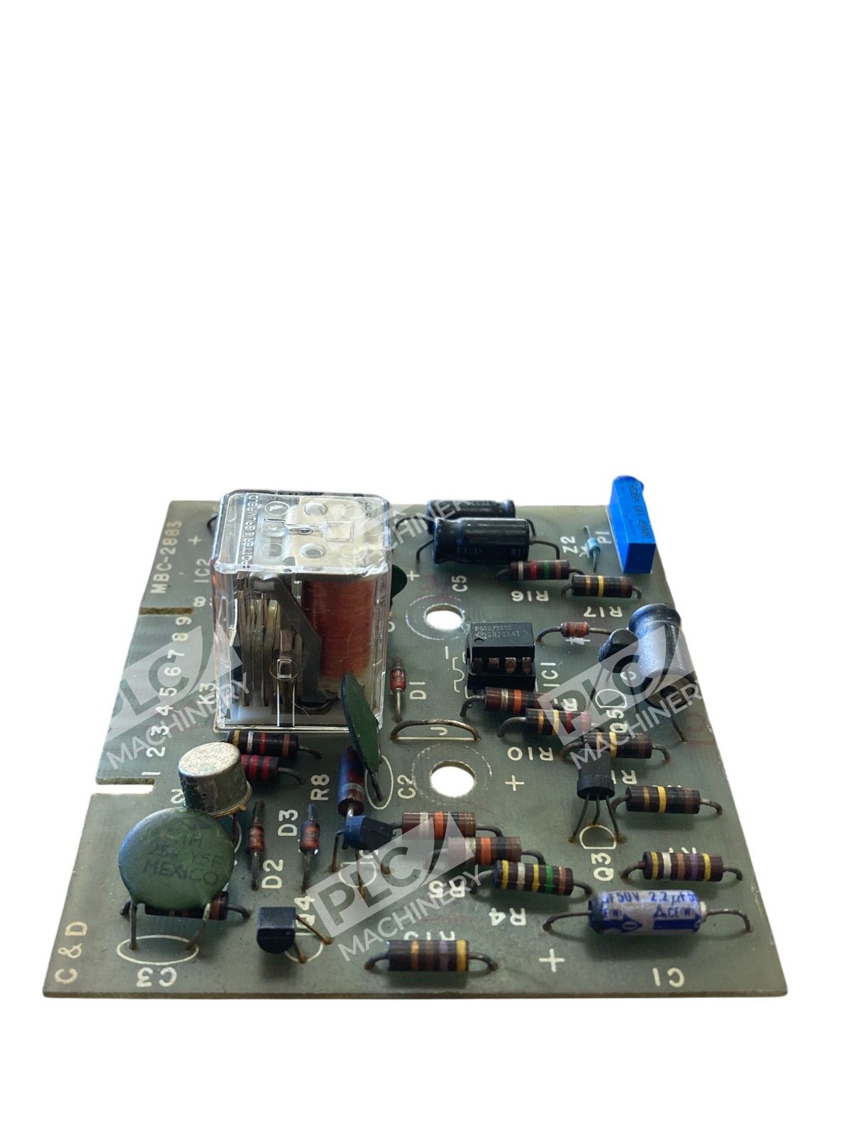 C&D MBC-2883 / MBC-2886 Auto Regulator Circuit Board Industrial Control - Image 2