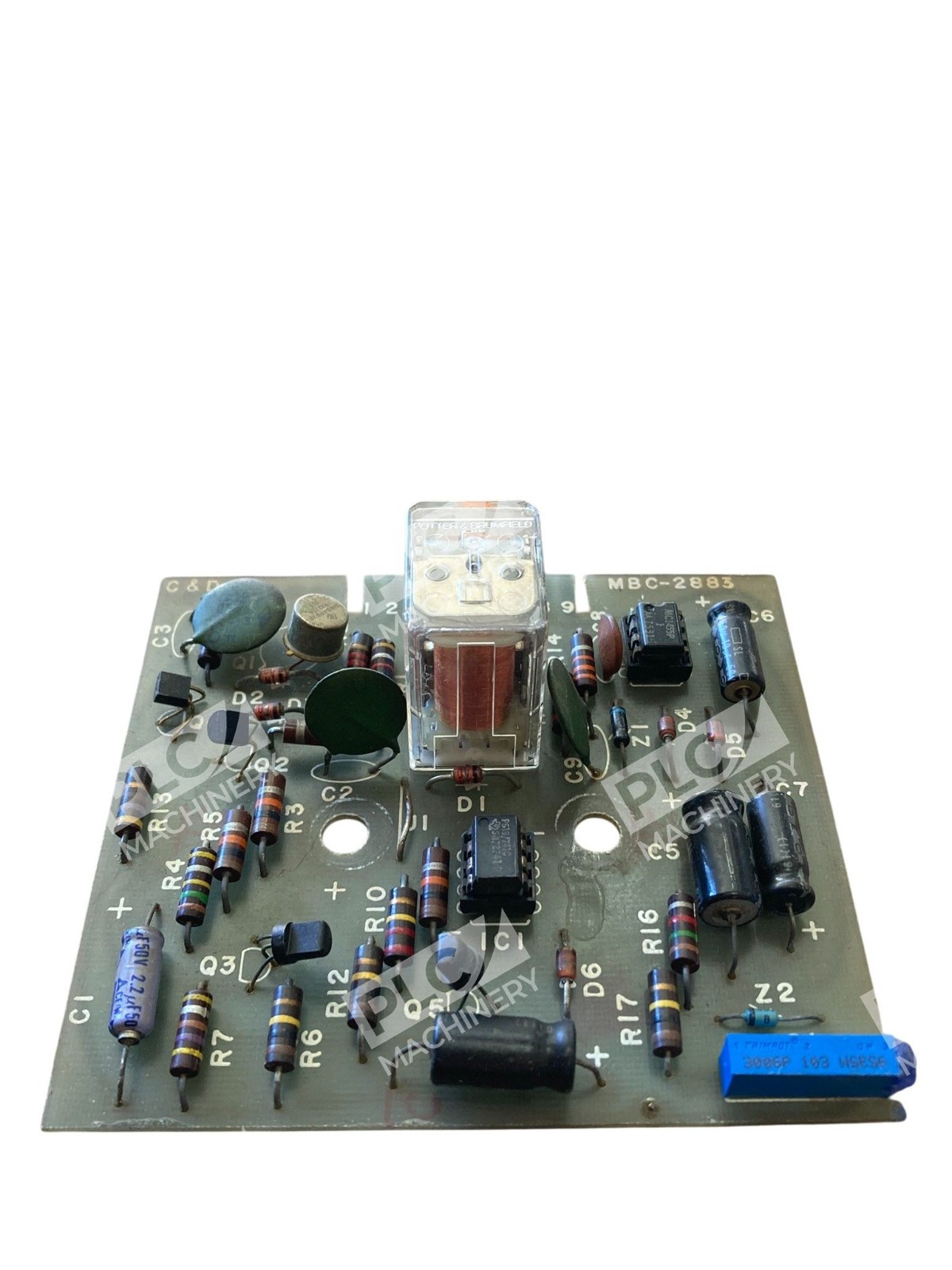 C&D MBC-2883 / MBC-2886 Auto Regulator Circuit Board Industrial Control - Image 5