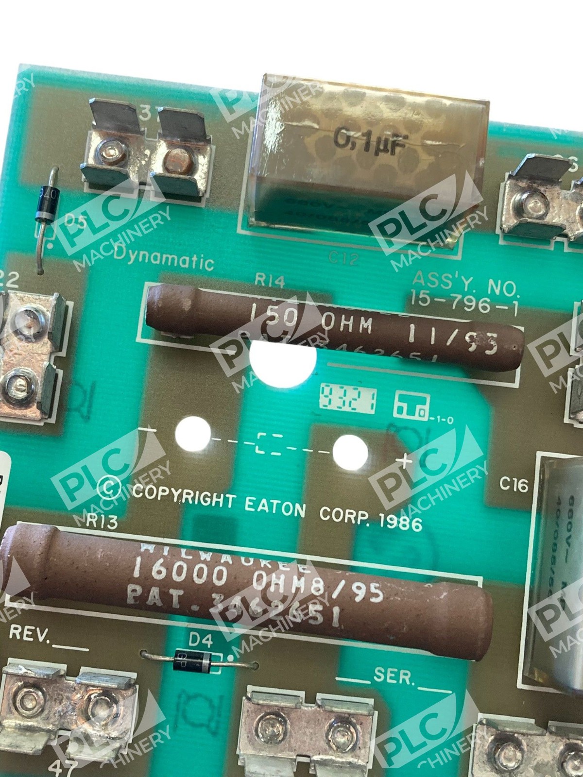 Eaton Dynamatic Assy. 15-796-1 Inverter Snubber Circuit Board Industrial Drive - Image 5