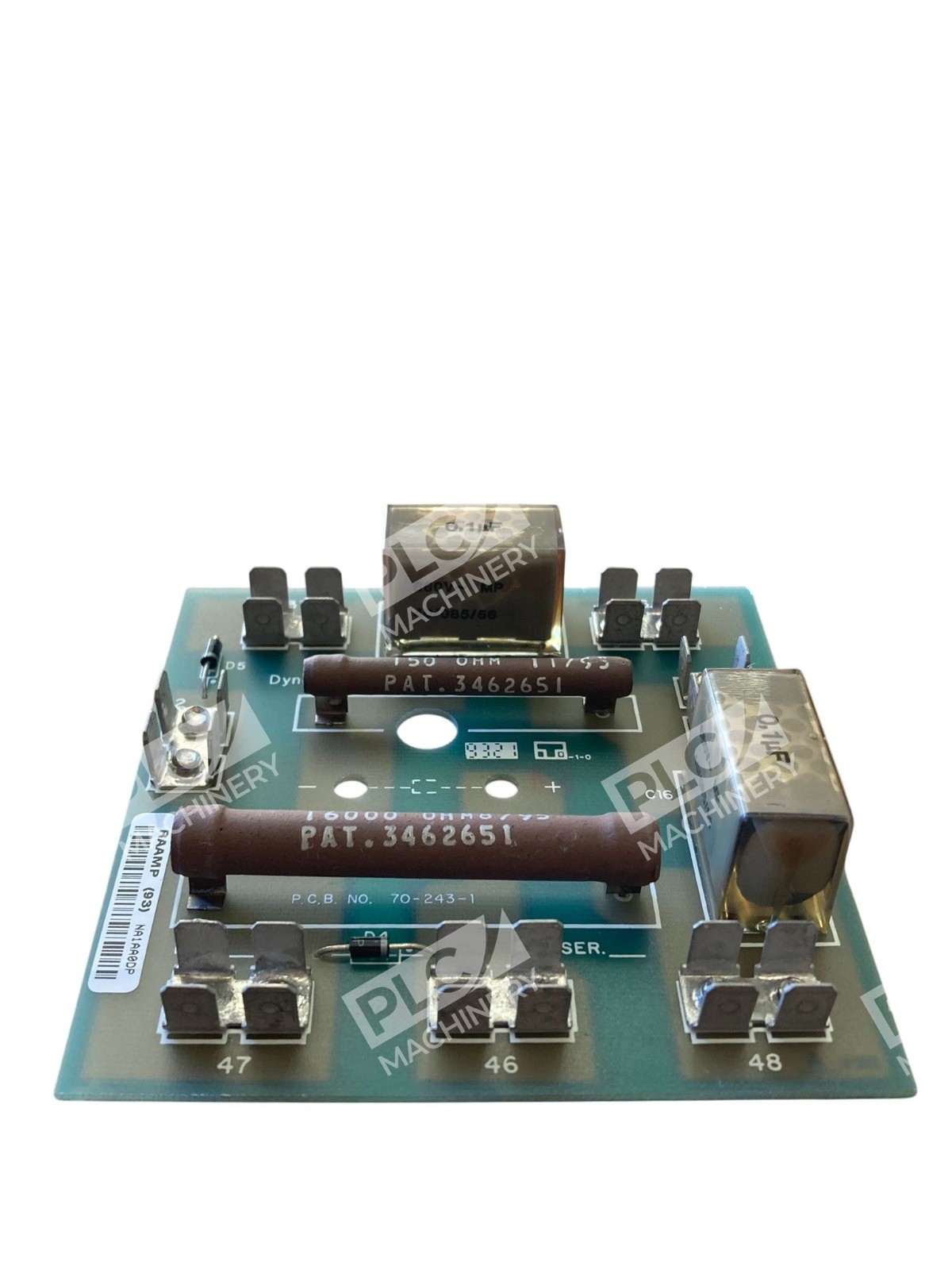 Eaton Dynamatic 15-796-1 - Eaton Dynamatic Assy. 15-796-1 Inverter Snubber Circuit Boar