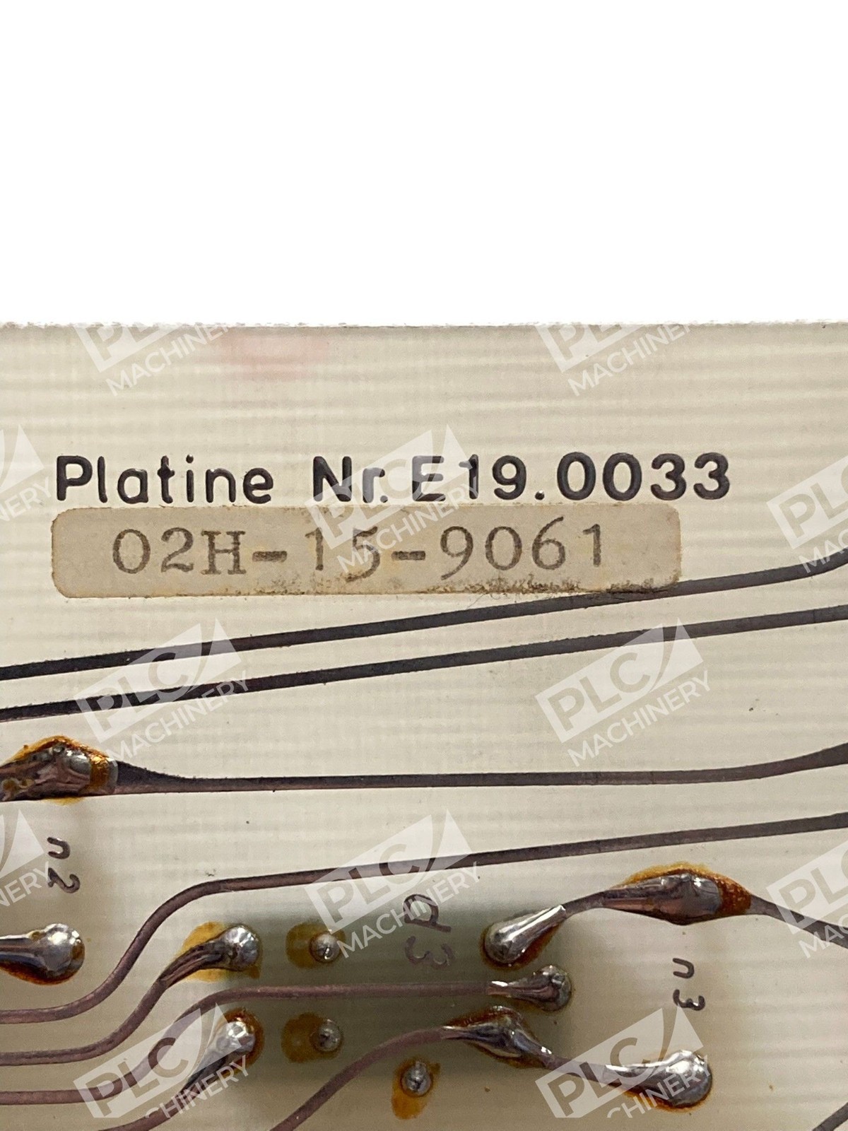 E.Kampf 02H-15-9061 PCB Industrial Circuit Board E19.0033 - Image 9