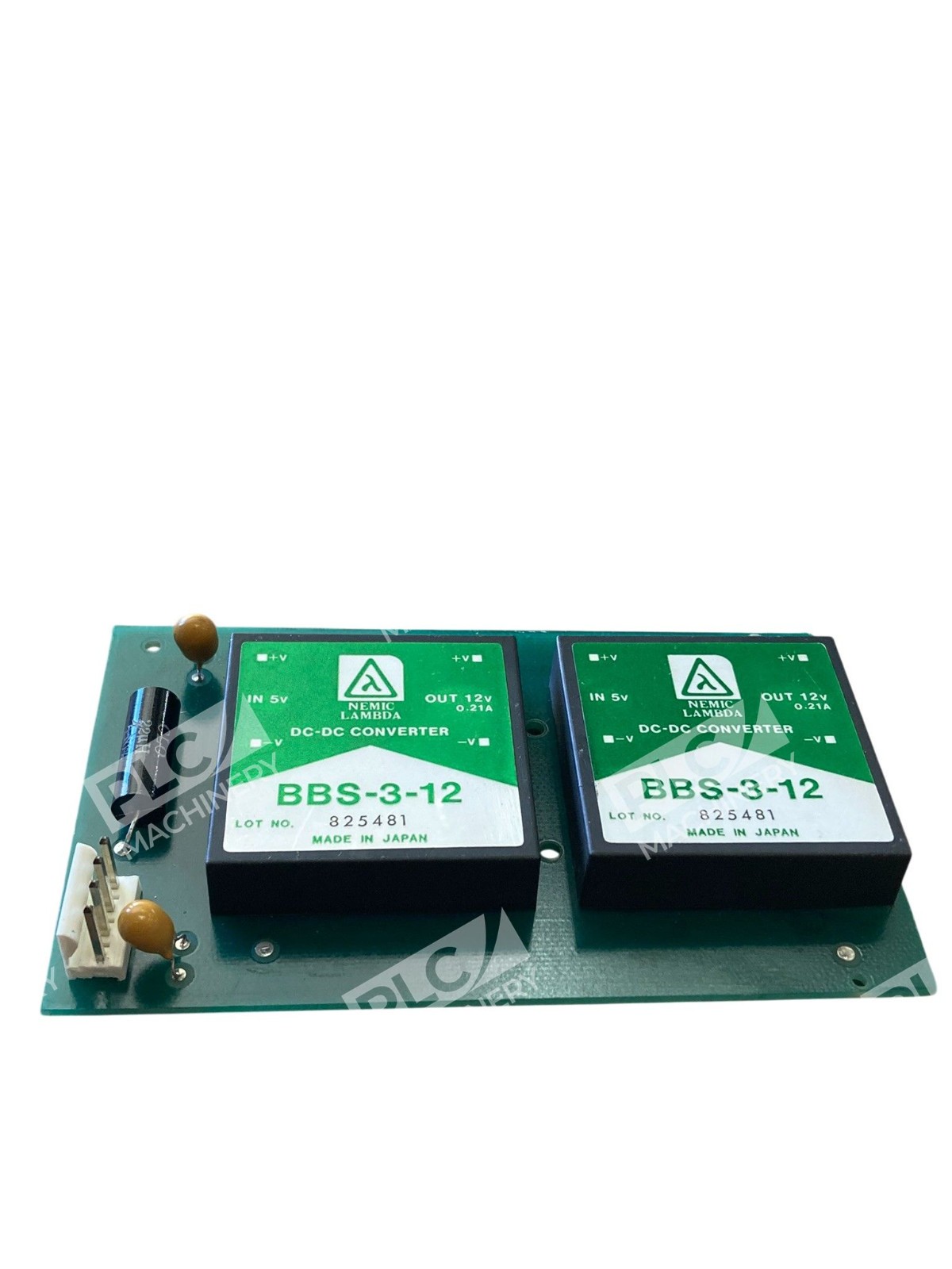 I2S K134 Nemic Lambda BBS-3-12 DC-DC Converter Board 5V to 12V 0.21A Lot 825481 - Image 2
