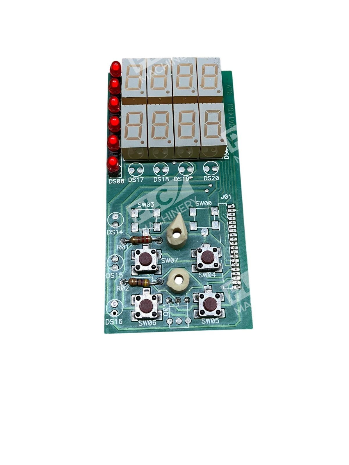 THERMAL CARE 785A146U - 785A146U / 560A146U01 REV. D 8-Digit 7-Segment LED Display B