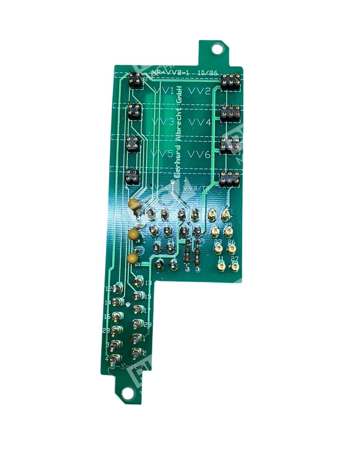 Gerhard Albrecht GmbH Circuit Board MP-VV8-1 10/86 Control Card 176001 - Image 2