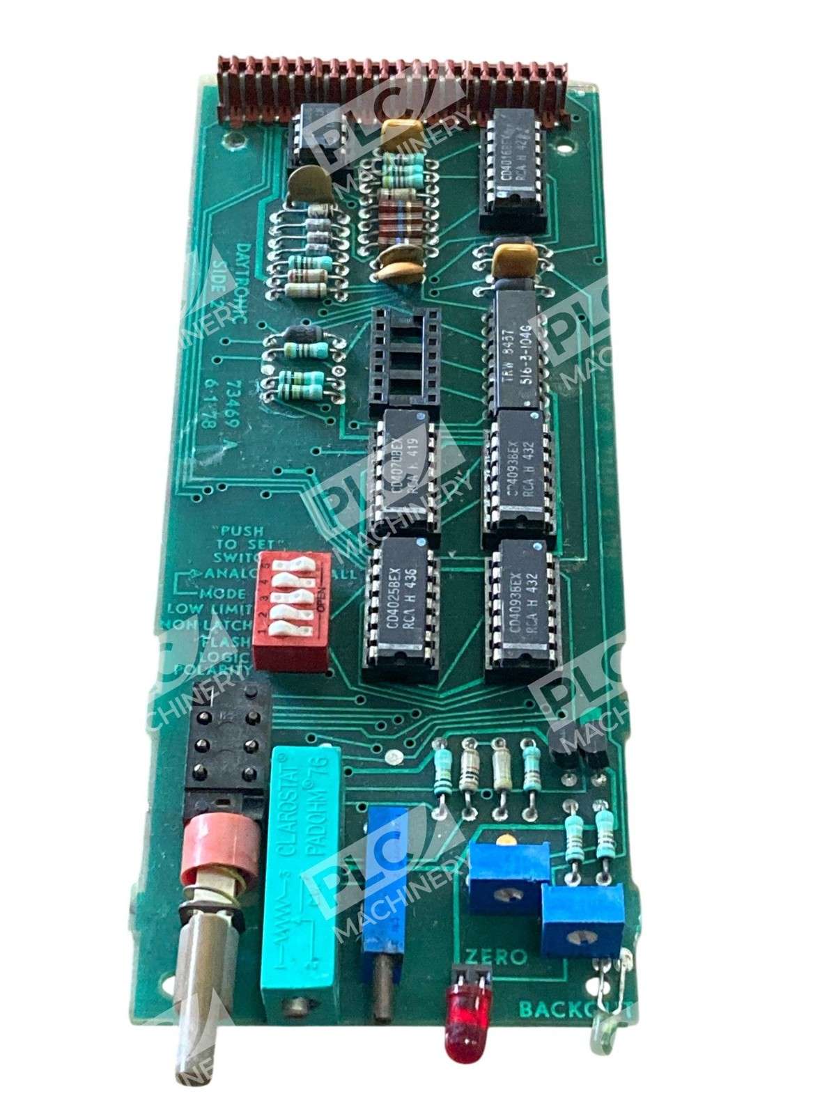 Daytronic 73469 Interface Control Board Industrial PCB 73469A - Image 3