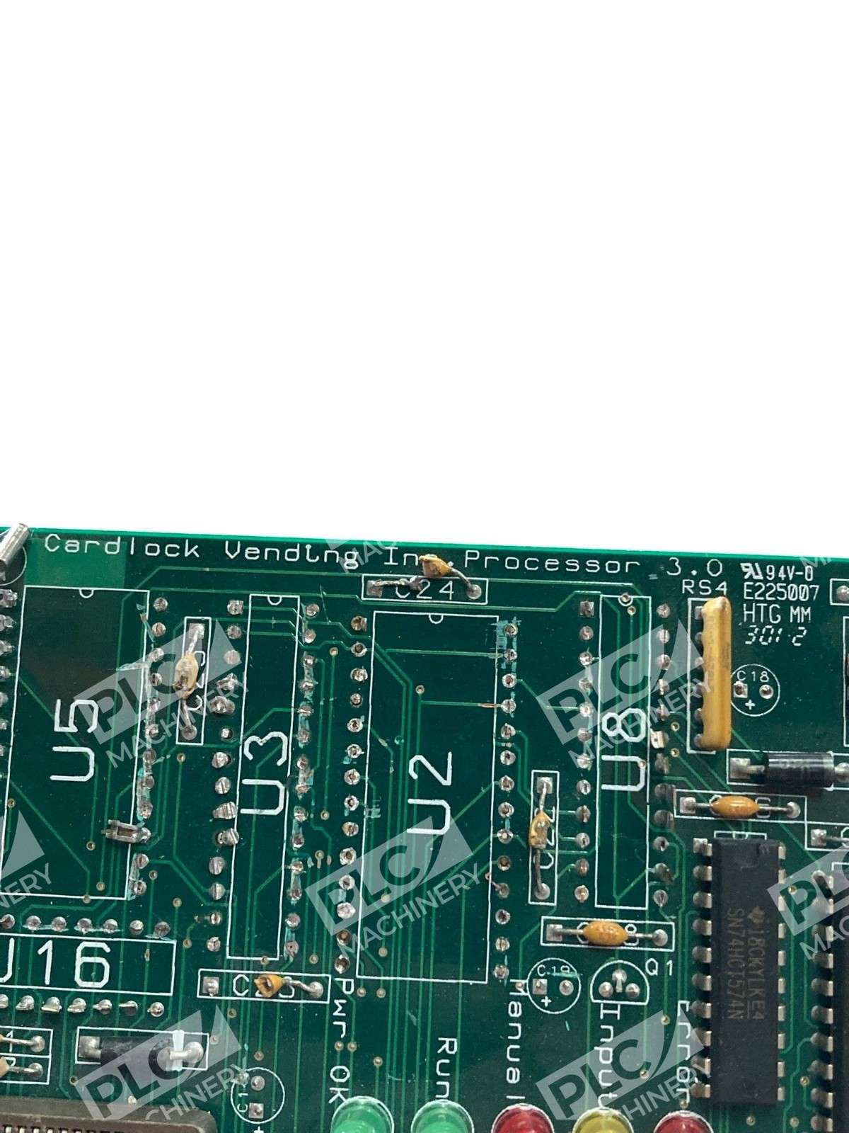 Cardlock Vending HTG MM 301-2 Processor 3.0 Control PCB Board E225007 - Image 6
